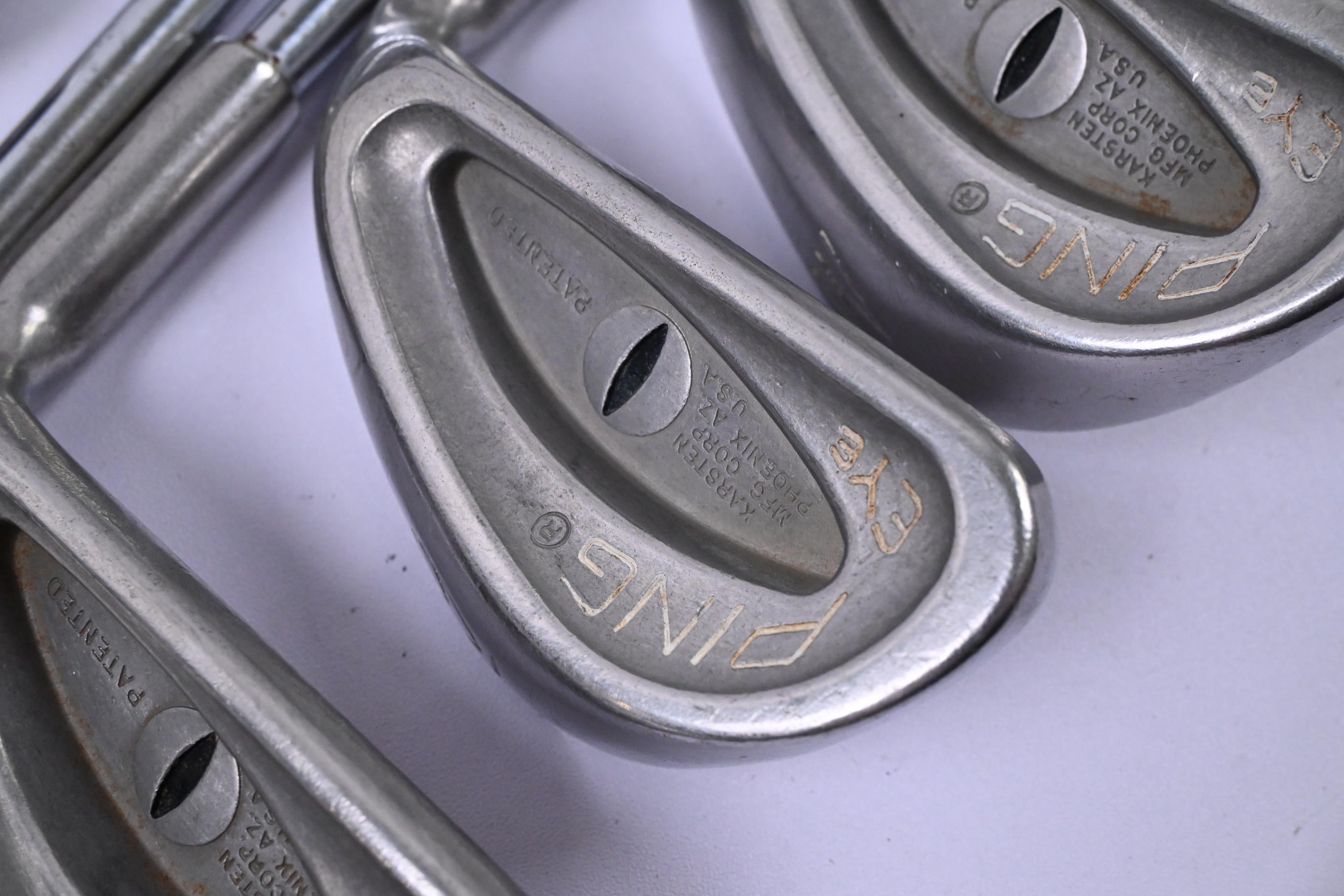 Ping Eye Irons / 3-PW+SW / Black Dot / Stiff Flex Ping ZZ-Lite Shafts