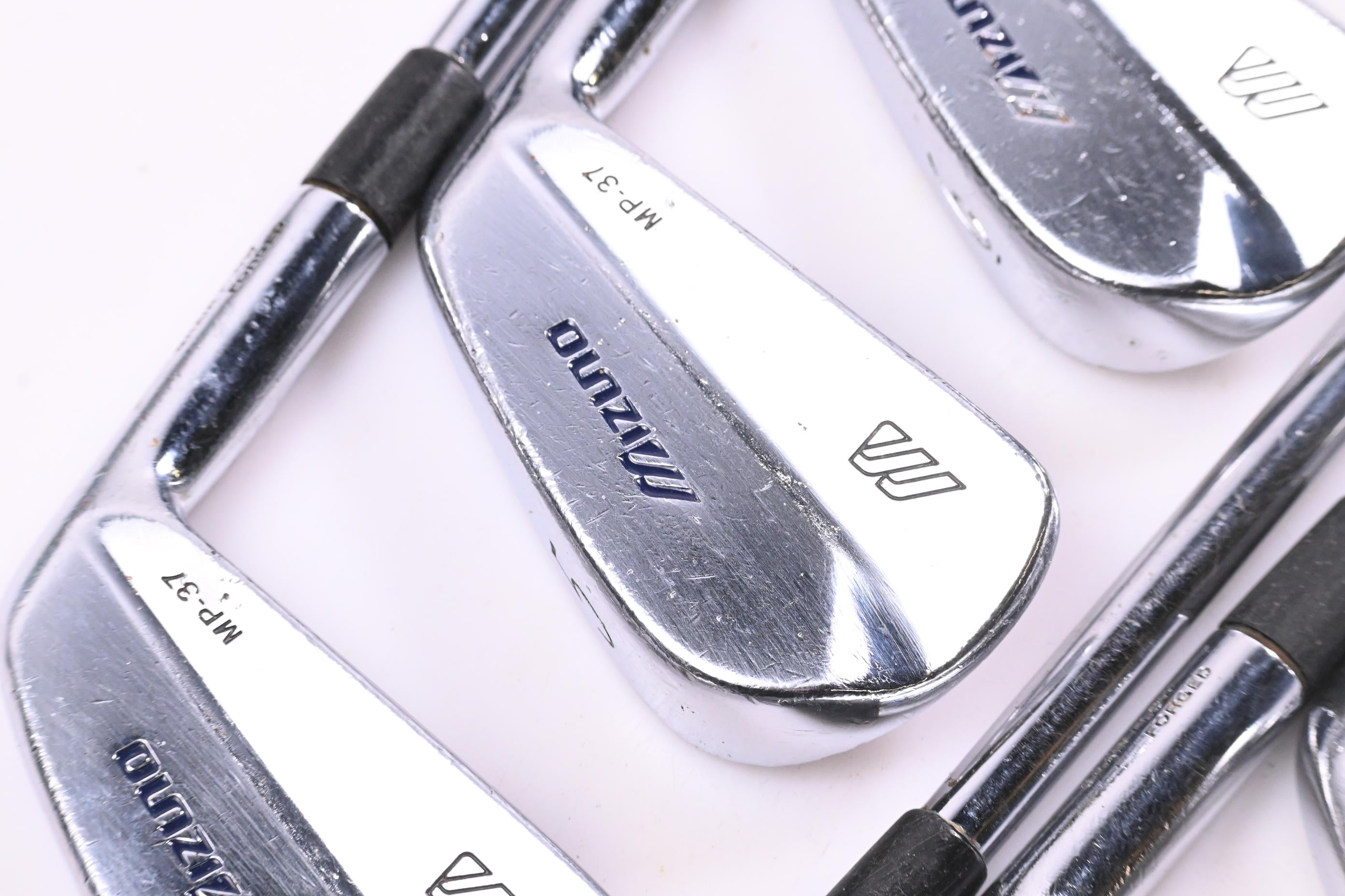 Mizuno MP-37 Irons / 4-PW / Stiff Flex Steel Shafts
