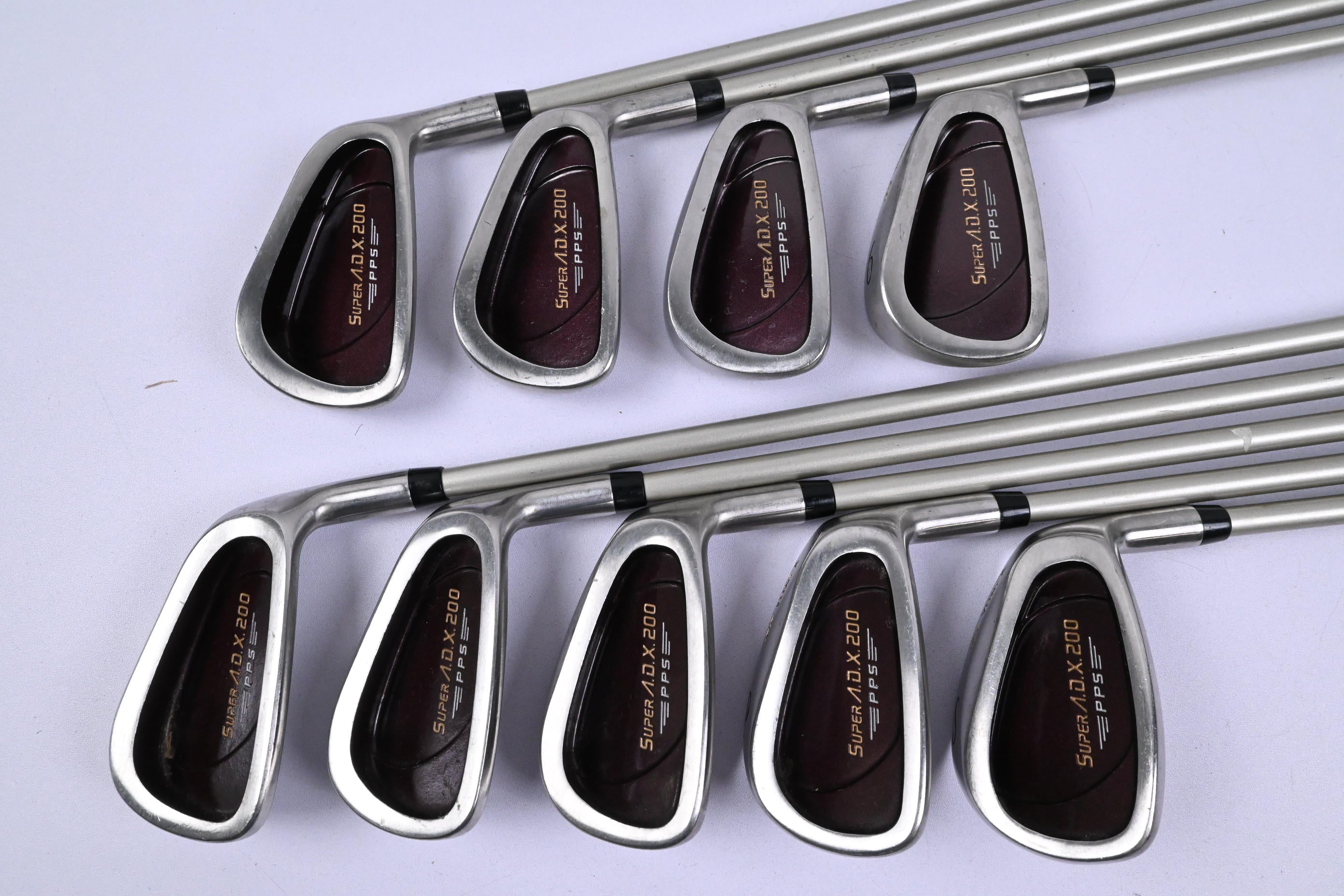 Ladies Yonex Super ADX 200 PPS Irons / 3-PW+SW / Ladies Flex Yonex Shafts