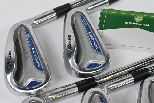 Mizuno MX-200 Irons / 5-9i / Stiff Flex Dynalite Gold XP S300 Shafts