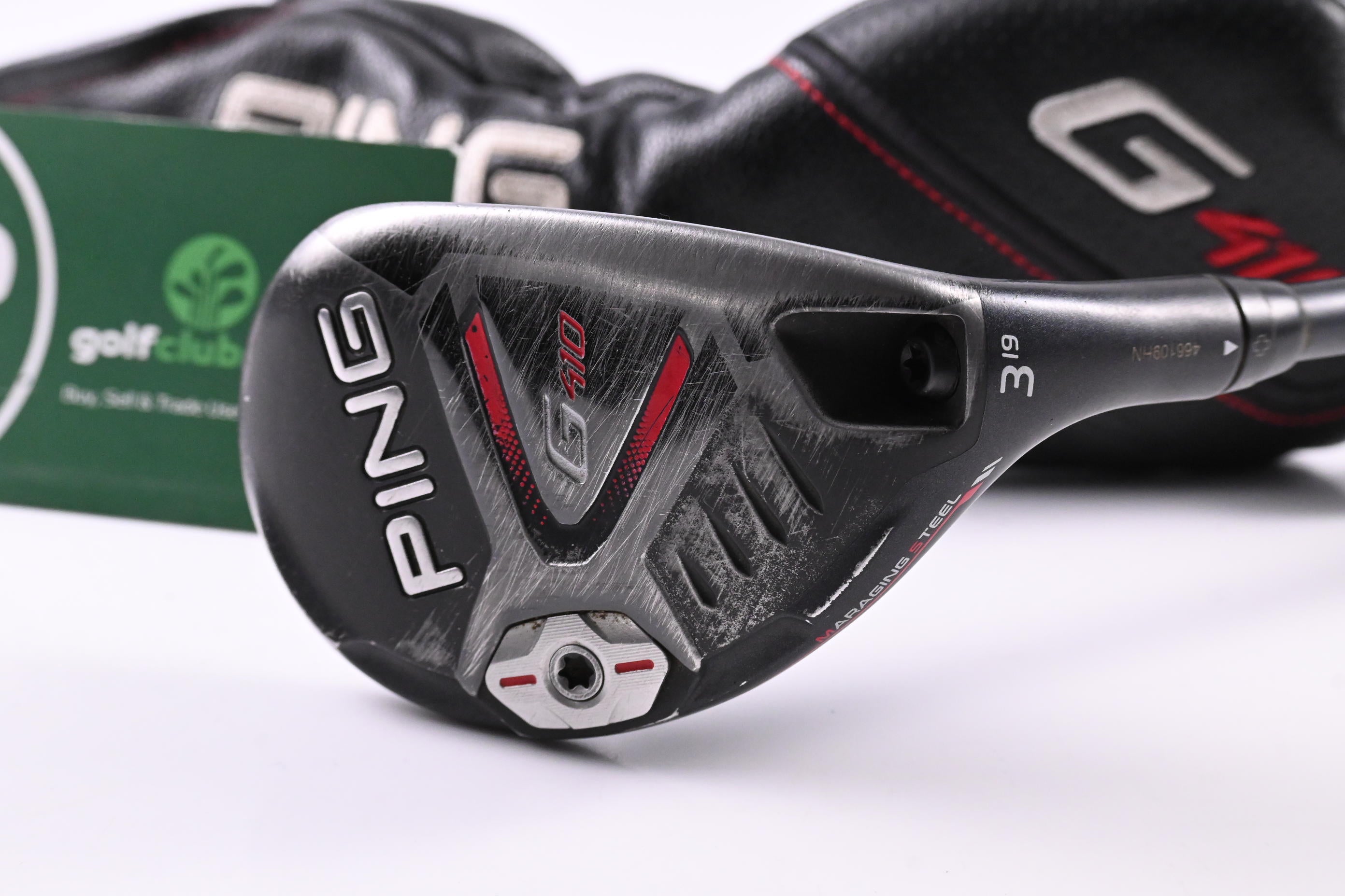 Ping G410 #3 Hybrid / 19 Degree / Regular Flex Ping Alta CB Red 70 Shaft
