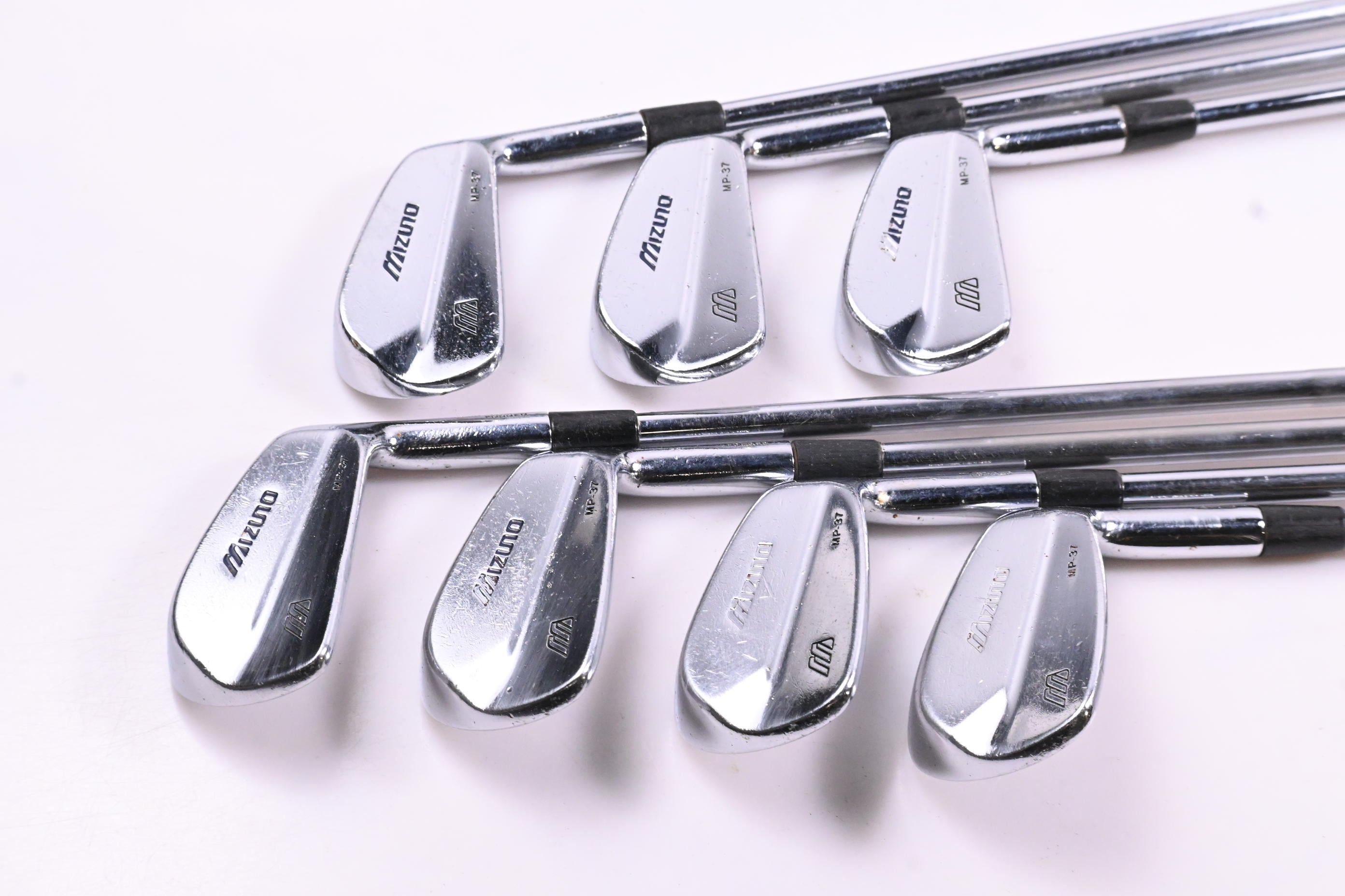 Mizuno MP-37 Irons / 4-PW / Stiff Flex Steel Shafts