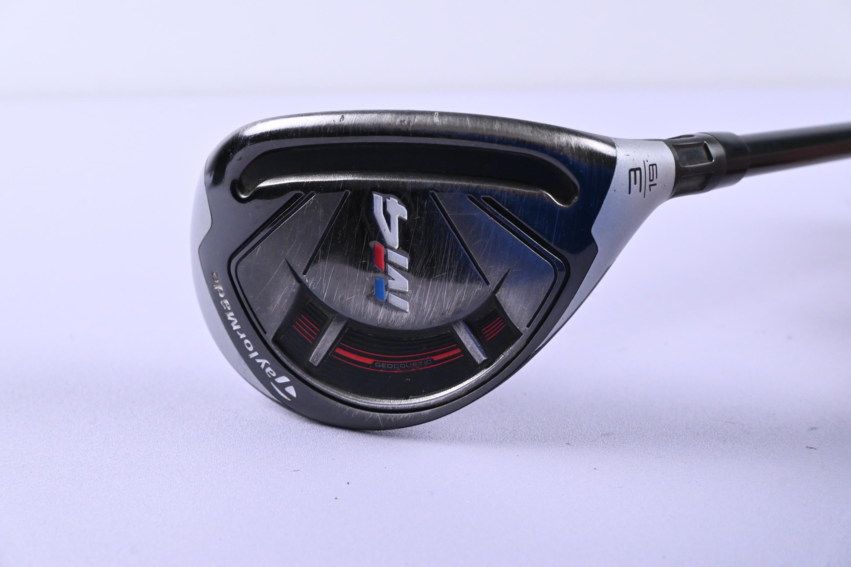 Taylormade M4 #3 Hybrid / 19 Degree / Stiff Flex Fujikura Atmos Red 7 Shaft