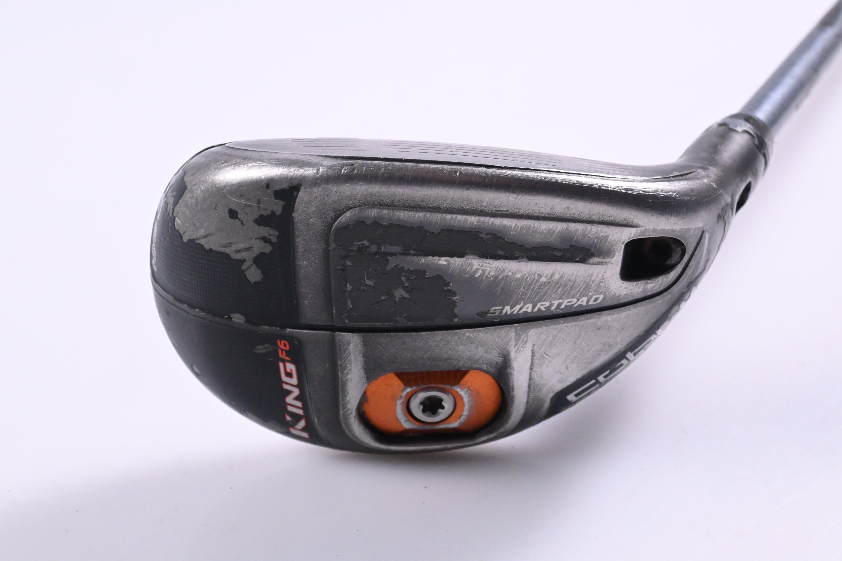 Cobra King F6 #3/4 Hybrid / 19-22 Degree / Regular Flex Matrix Ozik White Tie 72
