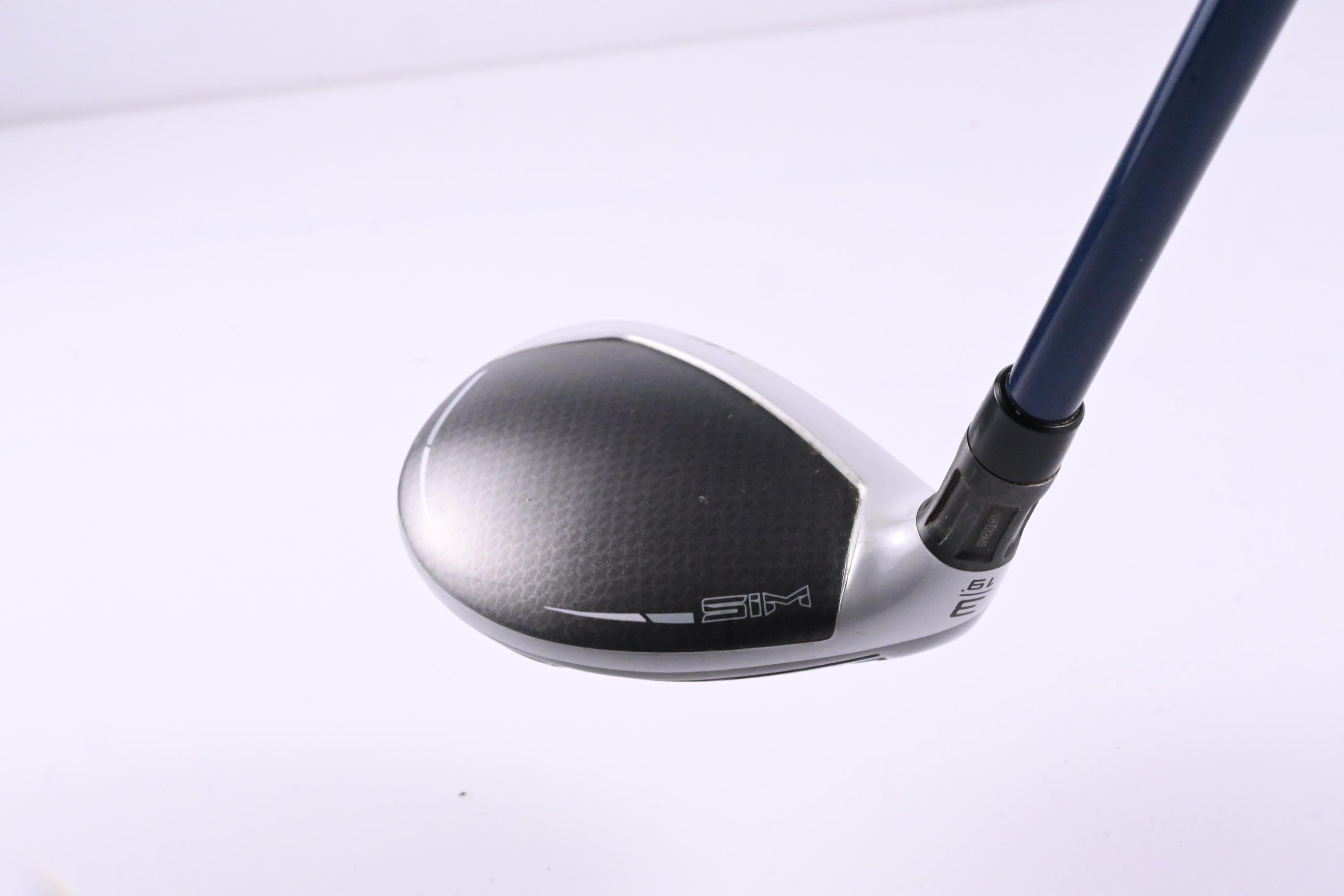 Left Hand Taylormade SIM Max #3 Hybrid / 19 Degree / Stiff Flex Ventus Blue 7