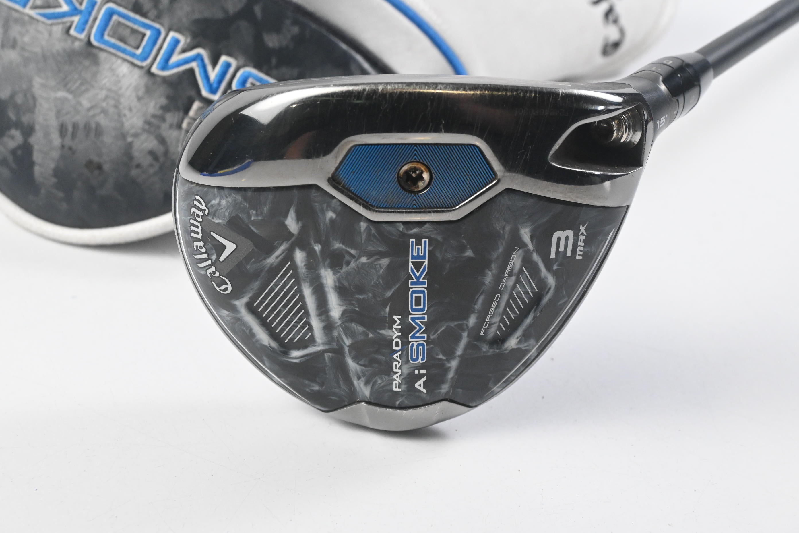 Callaway Paradym Ai Smoke Max #3 Wood / 15 Degree / Stiff Flex Tensei AV Blue 65