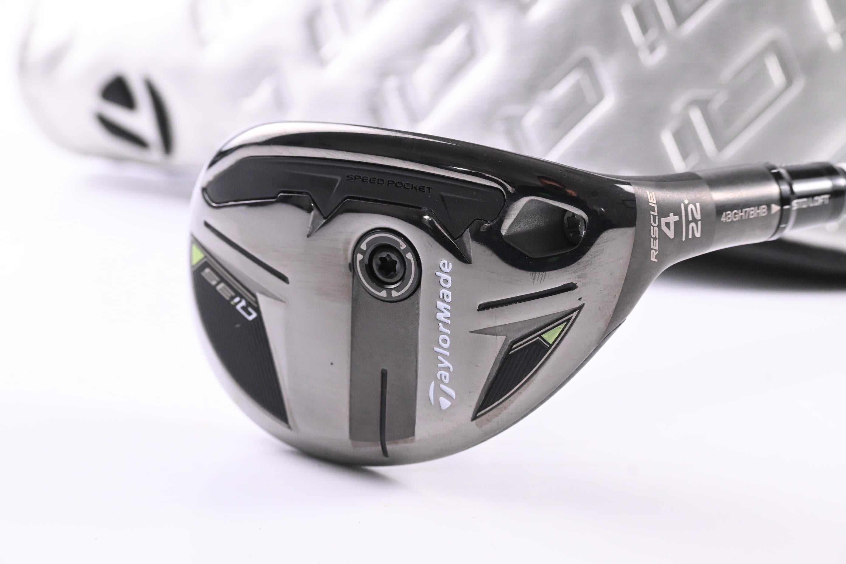 Taylormade Qi35 #4 Hybrid / 22 Degree / Regular Flex Ventus Blue 6 Shaft