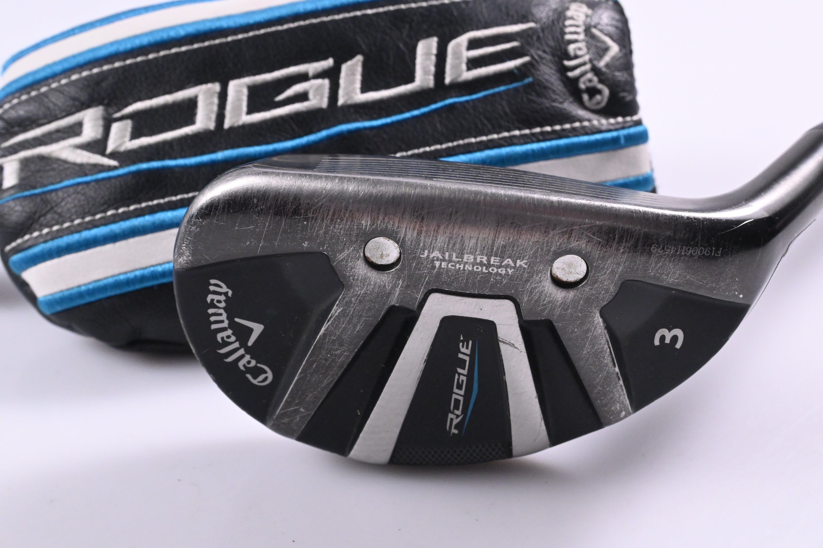 Callaway Rogue #3 Hybrid / 19 Degree / Regular Flex Aldila Synergy 60 Shaft