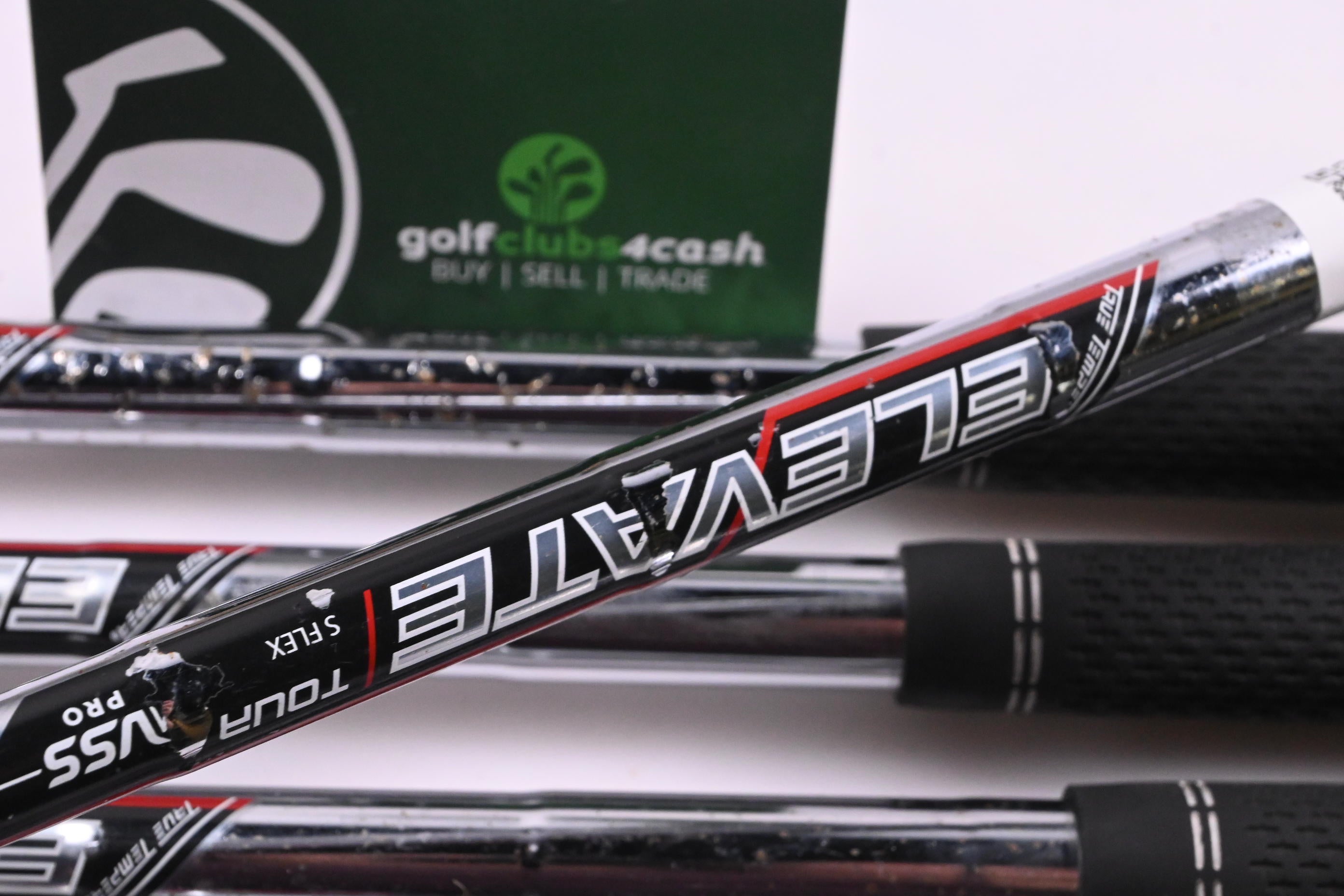 Callaway Mavrik Irons / 4-PW / Stiff Flex Elevate Tour Shafts