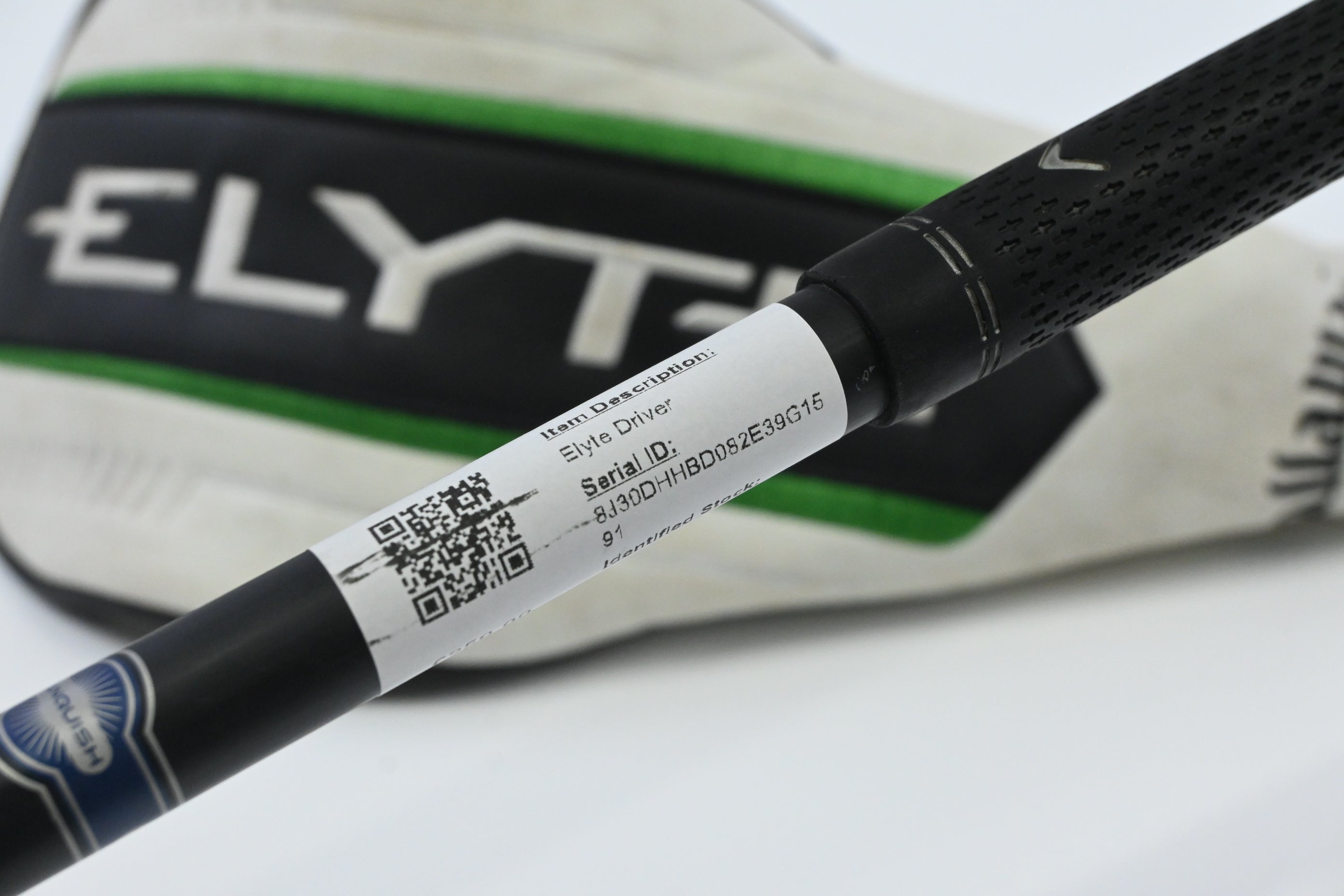 Callaway Elyte Driver / 9 Degree / Regular Flex Vanquish 4 Shaft