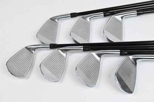 Left Hand Titleist T200 2021 Irons / 5-PW+GW / Senior Flex MMT 55 Shafts