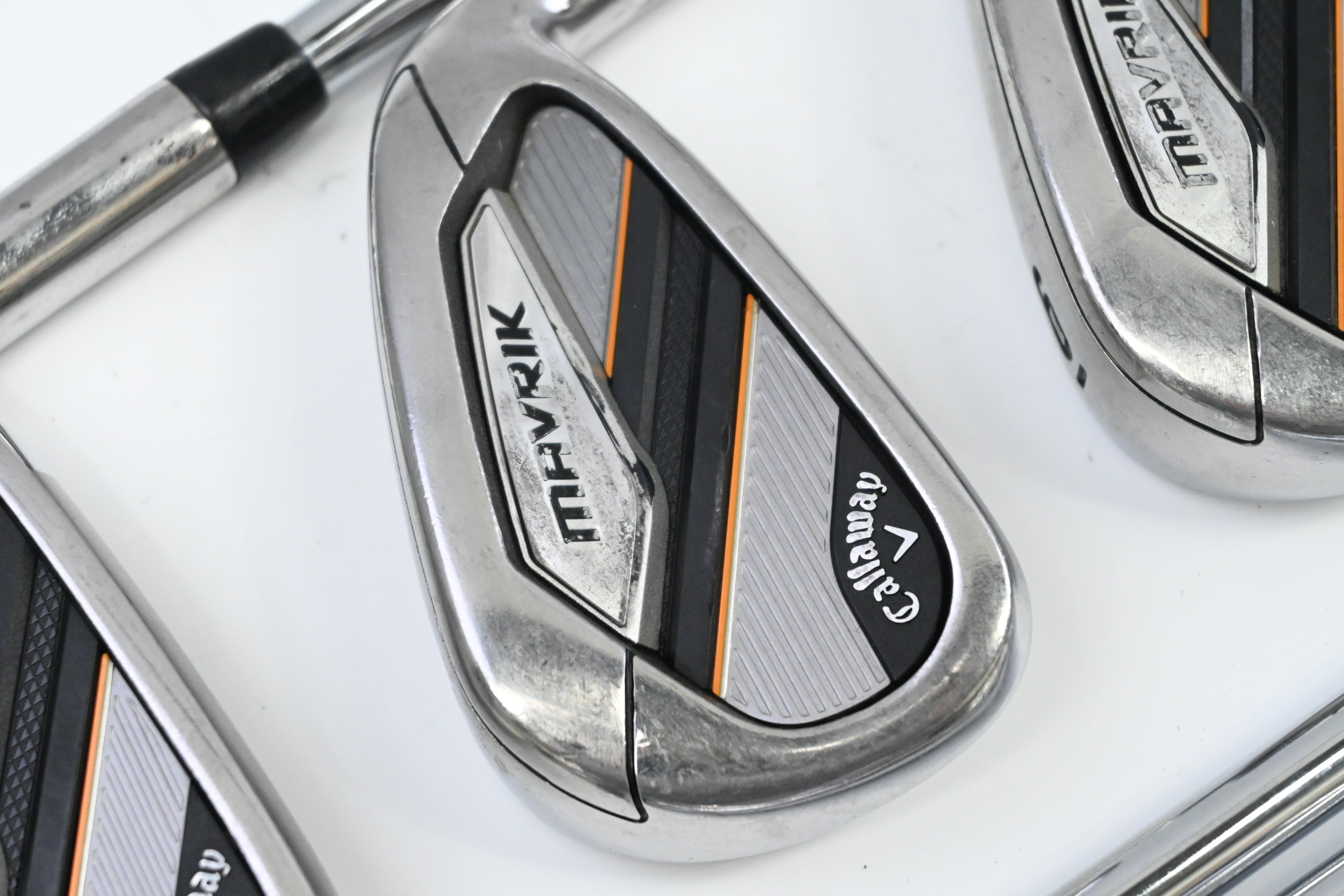 Callaway Mavrik Irons / 4-PW / Stiff Flex Elevate 95 Shafts