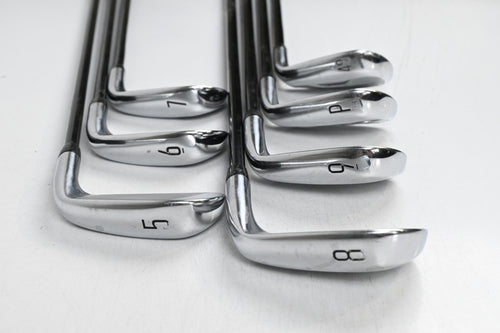 Left Hand Titleist T200 2021 Irons / 5-PW+GW / Senior Flex MMT 55 Shafts