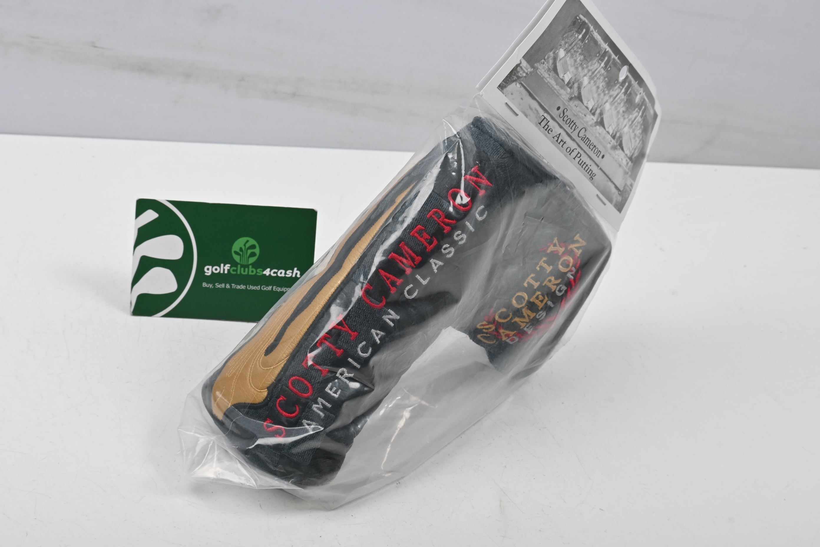 Scotty Cameron 2016 Goddess in Flight Putter Cover / Blade / Black