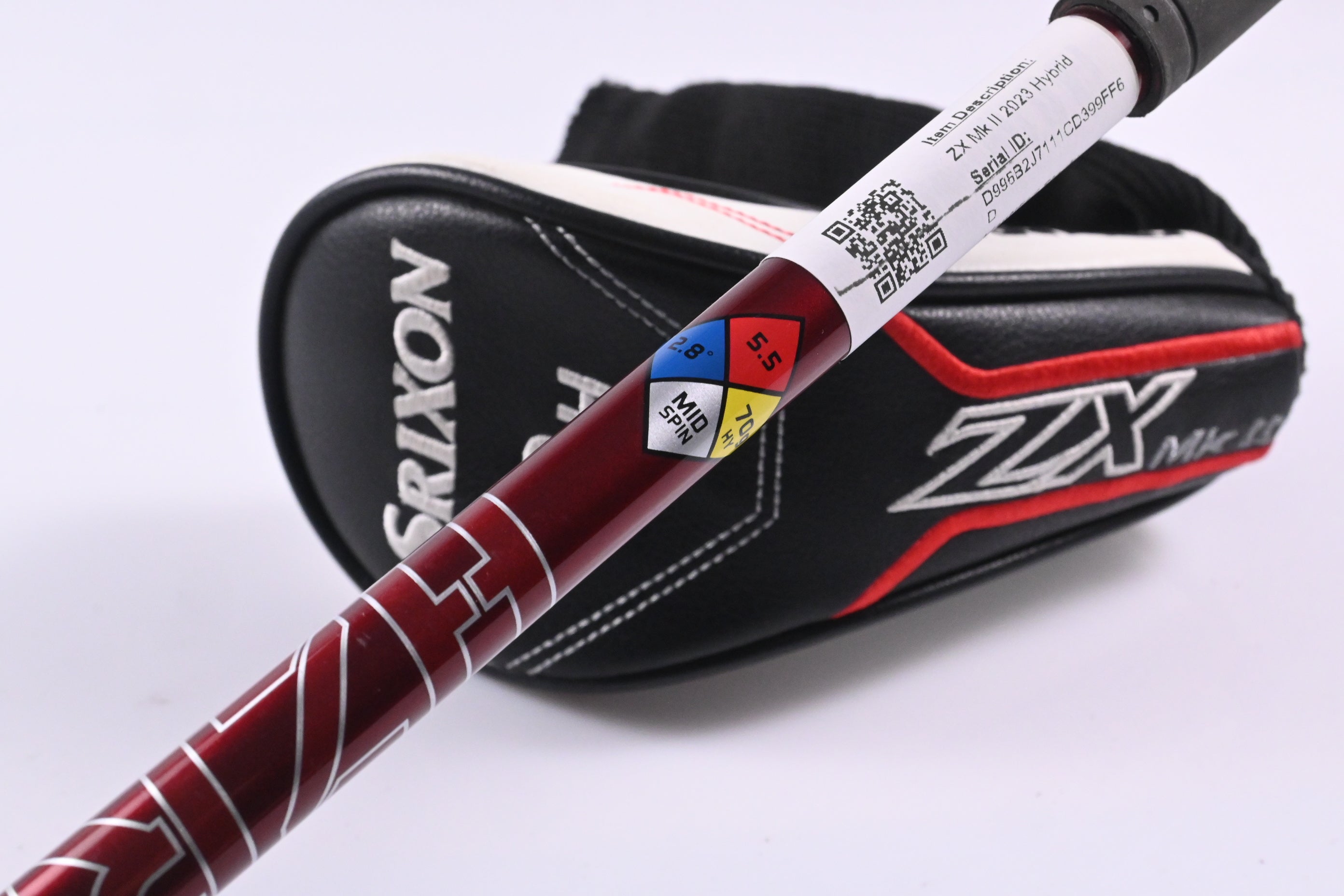 Srixon ZX Mk II 2023 #3 Hybrid / 19 Degree / Regular Flex HZRDUS Smoke RDX 70