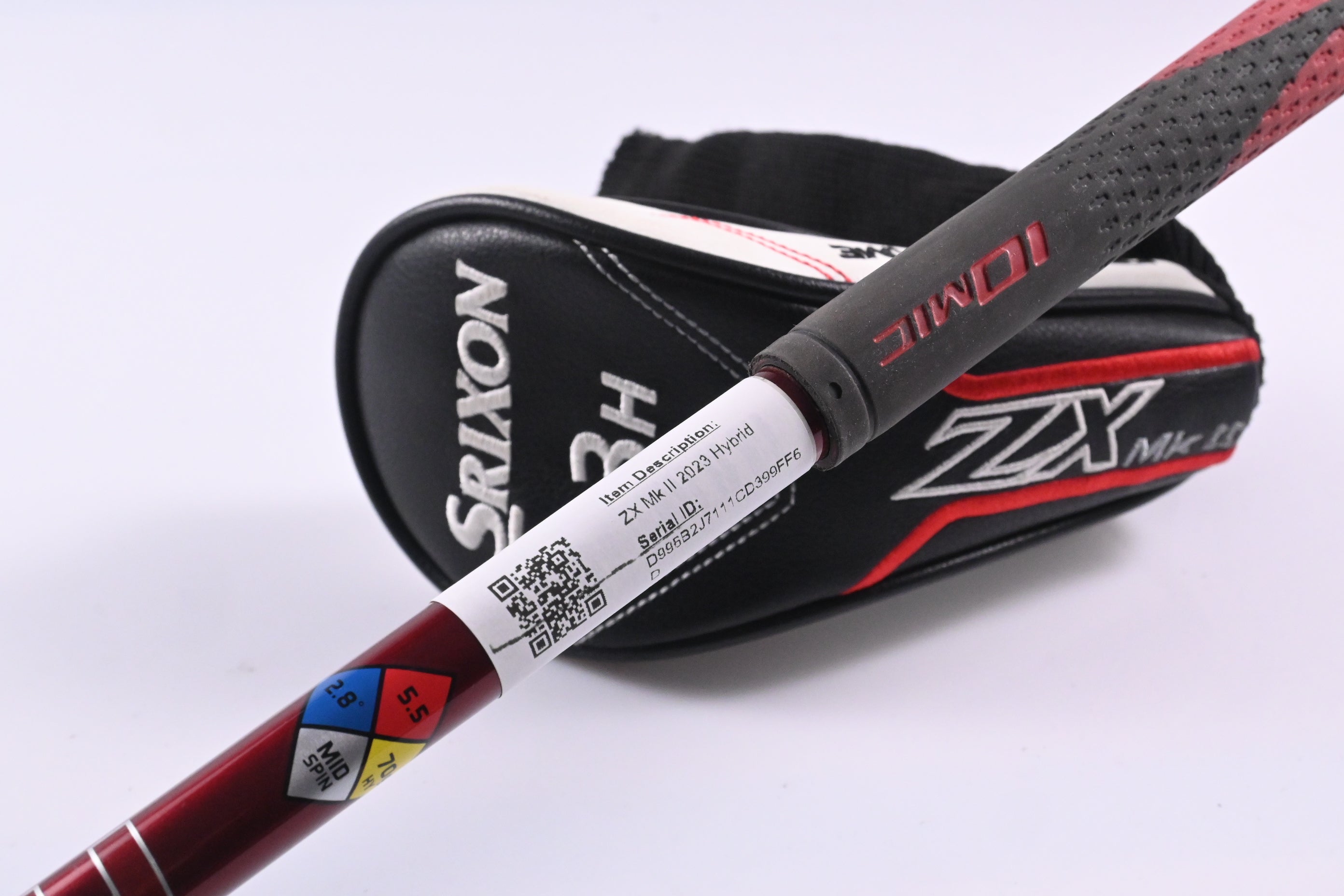 Srixon ZX Mk II 2023 #3 Hybrid / 19 Degree / Regular Flex HZRDUS Smoke RDX 70