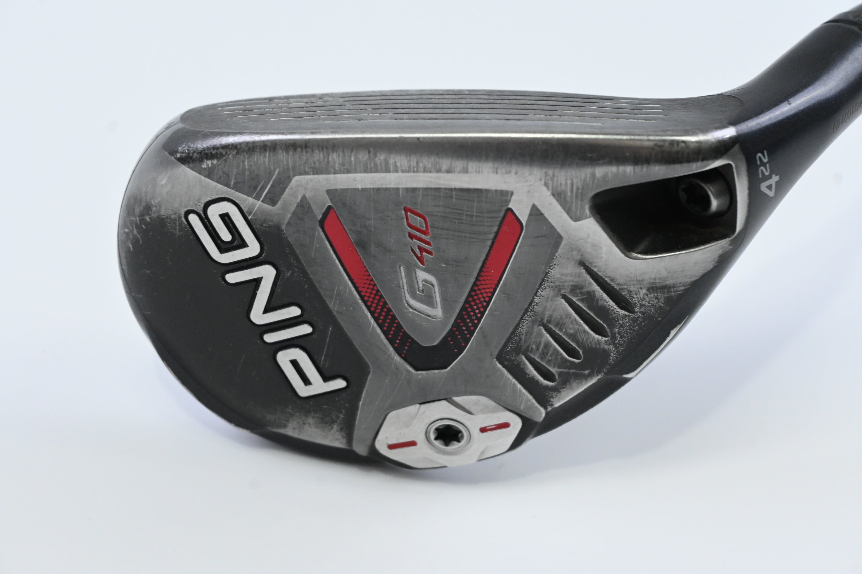 Ping G410 #4 Hybrid / 22 Degree / Regular Flex Ping Alta CB Red 70 Shaft