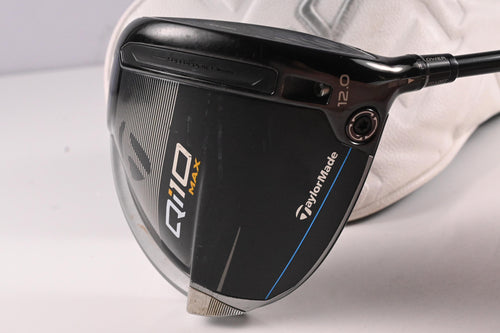 Taylormade Qi10 Max Driver / 12 Degree / Regular Flex Tensei CK Blue 50 Shaft
