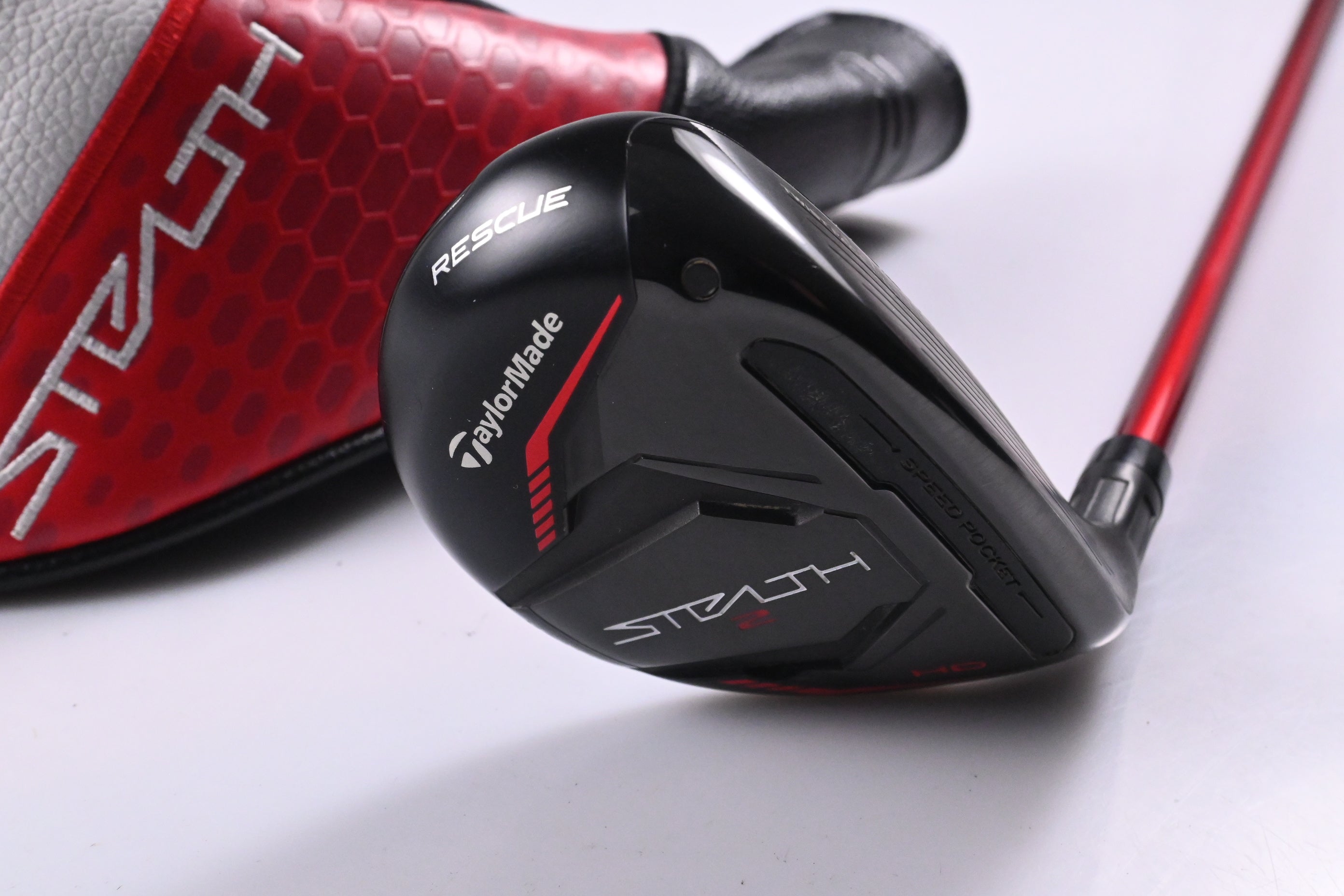 Taylormade Stealth 2 HD #4 Hybrid / 23 Degree / Regular Flex Speeder NX 50 Shaft