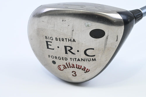 Ladies Callaway ERC Forged #3 Wood / 15 Degree / Ladies Flex Big Bertha Gems 50