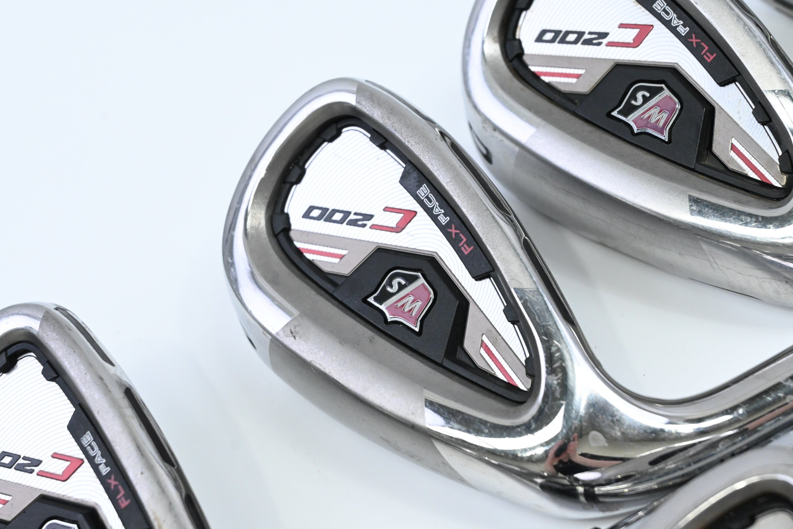 Left Hand Wilson C200 Irons / 4-PW+GW / Regular Flex KBS Tour 90 Shafts