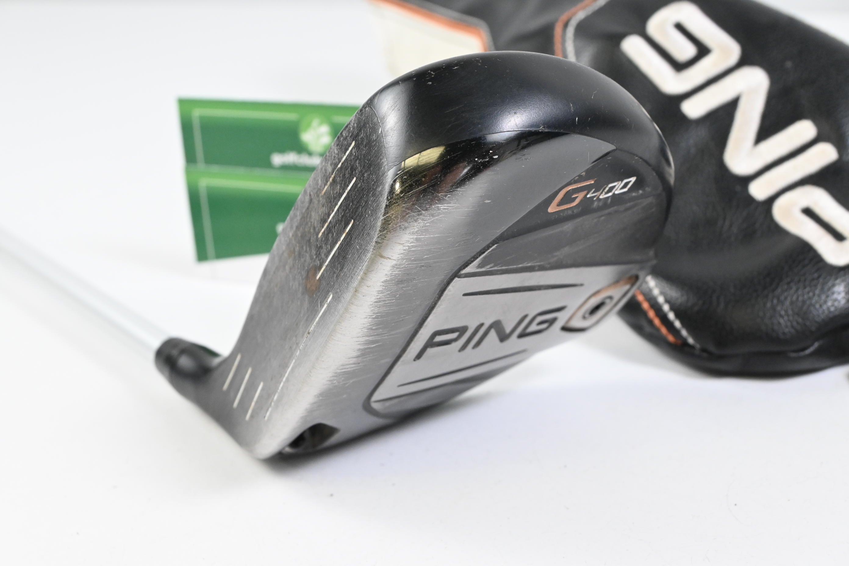 Left Hand Ping G400 #3 Wood / 14.5 Degree / Stiff Flex Fubuki AX 75 Shaft