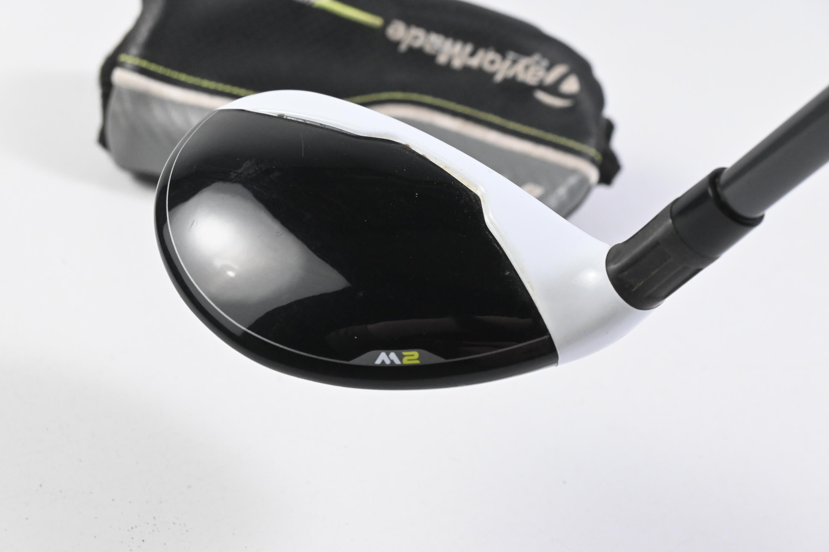 Left Hand Taylormade M2 2017 #4 Hybrid / 22 Degree / Stiff Flex REAX 75 Shaft
