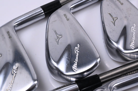Mizuno Pro 245 Irons / 4-PW+GW / Stiff Flex Steelfiber i95 Shafts