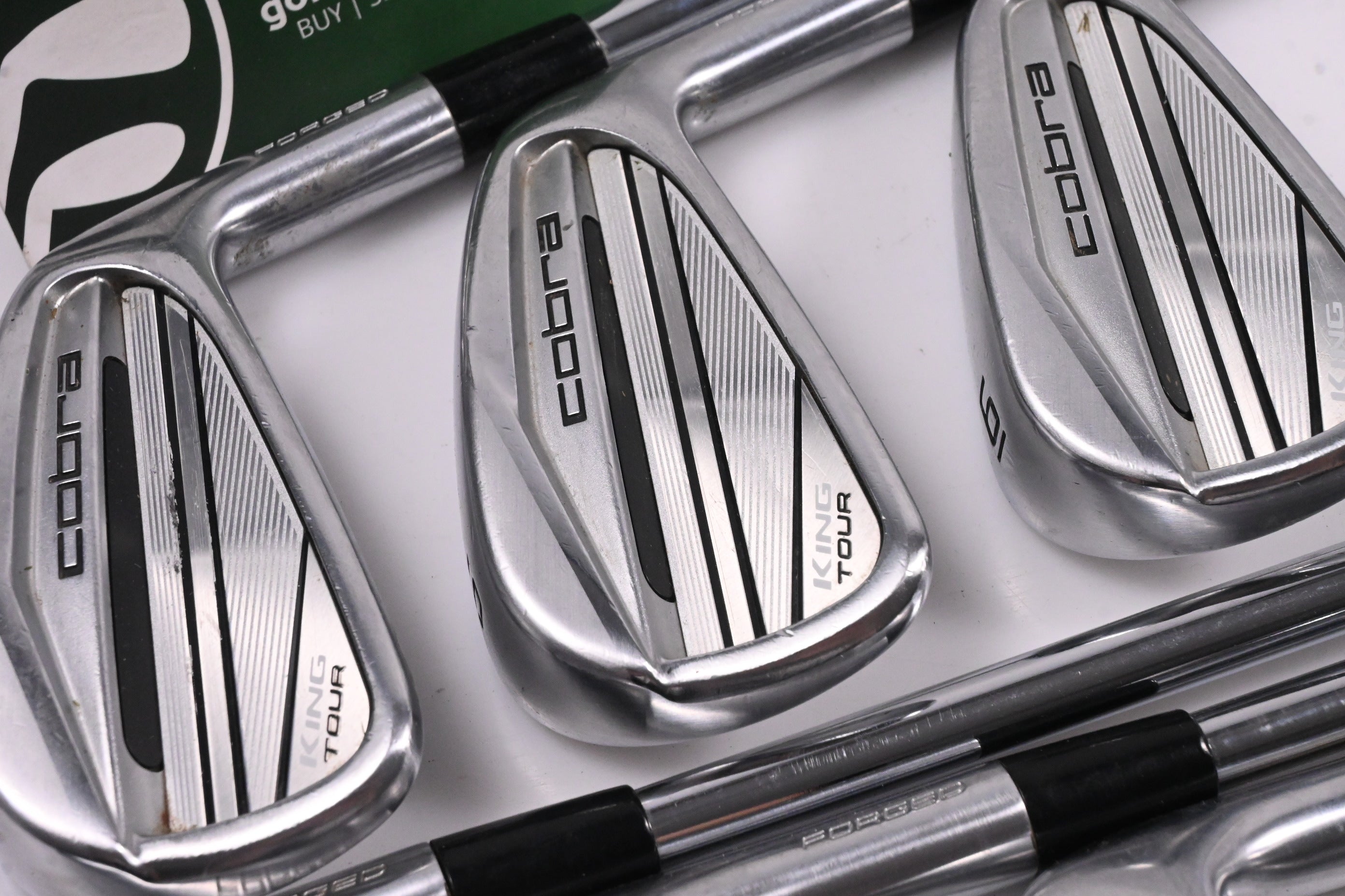 Cobra King Tour 2023 Irons / 4-PW / Regular Flex KBS $-Taper 110 Shafts