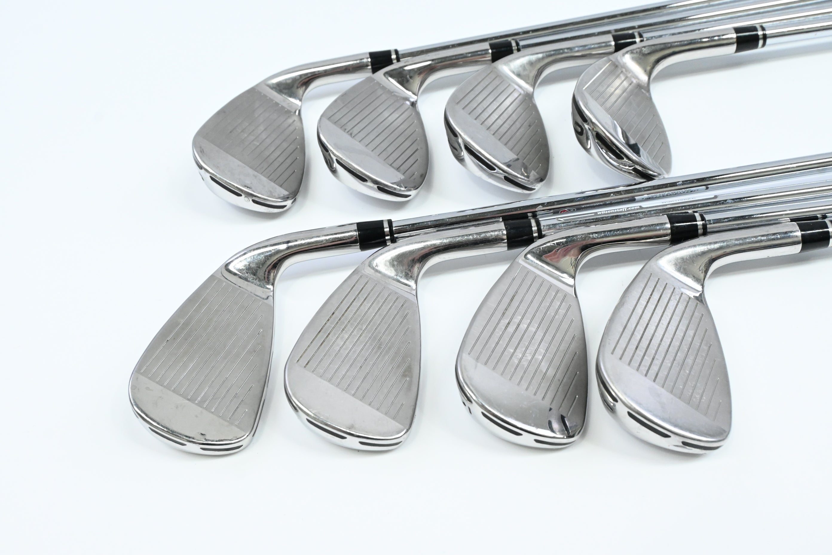 Left Hand Wilson C200 Irons / 4-PW+GW / Regular Flex KBS Tour 90 Shafts