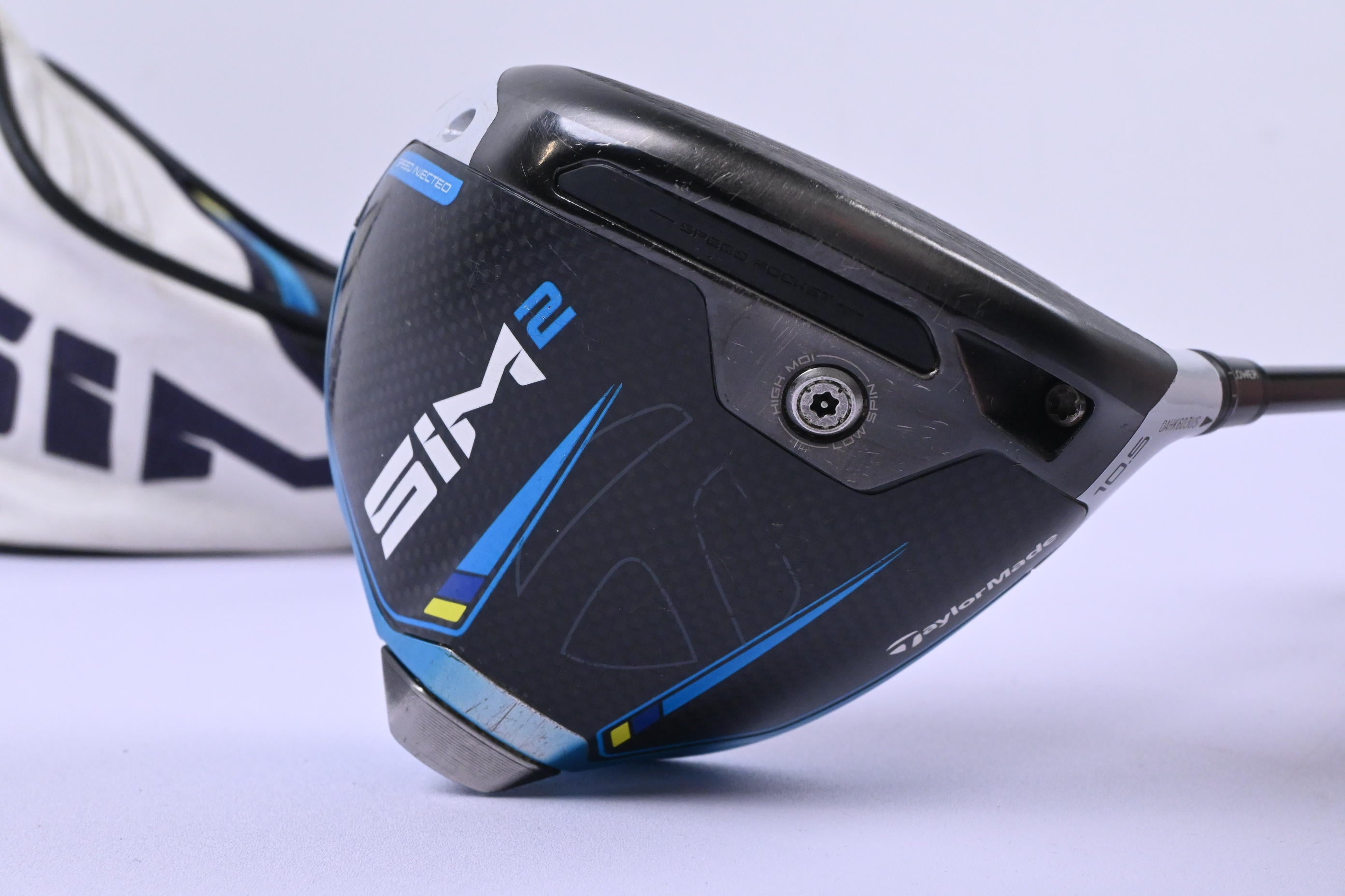 Taylormade SIM2 Driver / 10.5 Degree / Regular Flex Tensei AV Raw Blue 60 Shaft