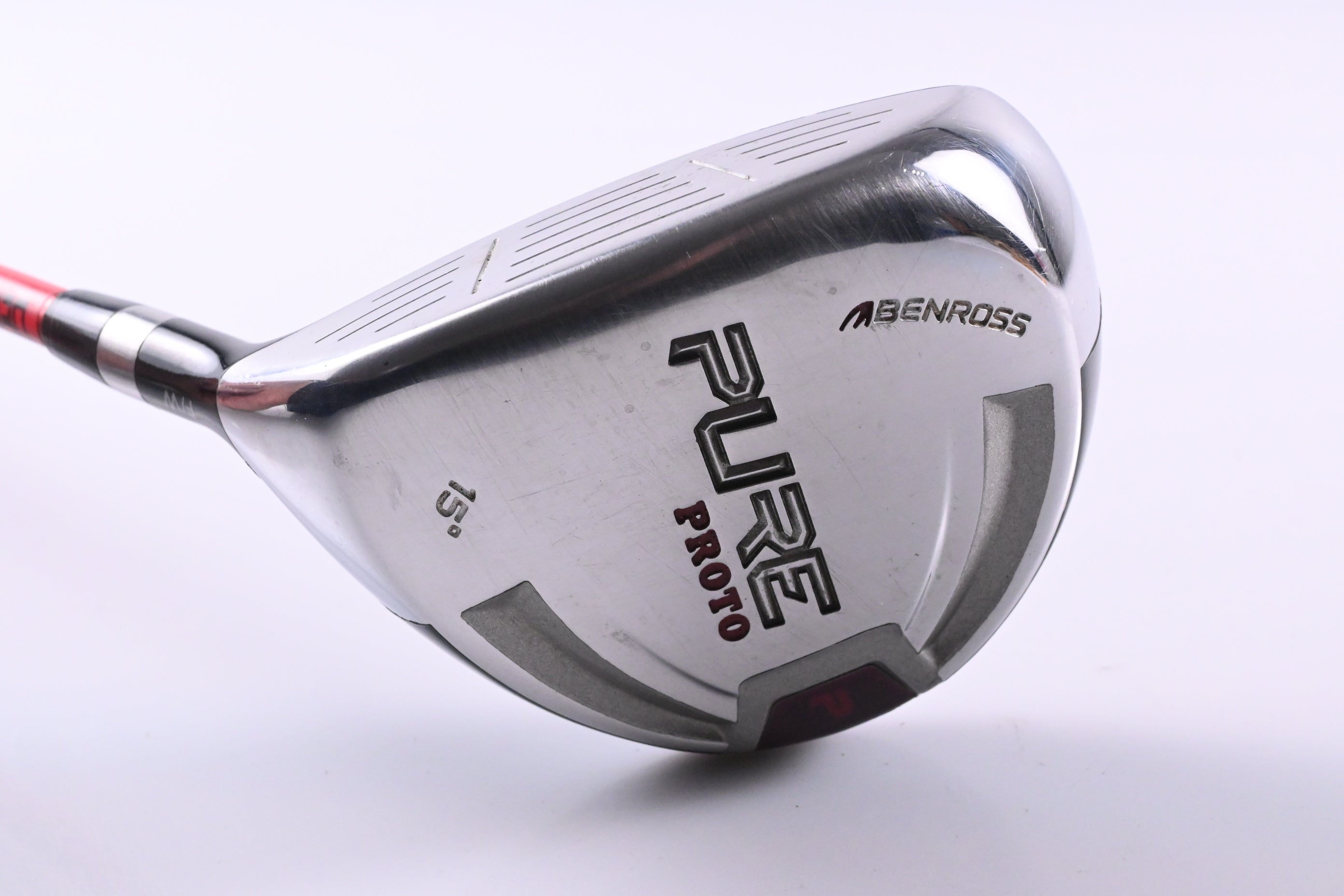 Left Hand Benross Pure Proto #3 Wood / 15 Degree / Regular Flex Aldila DVS 75