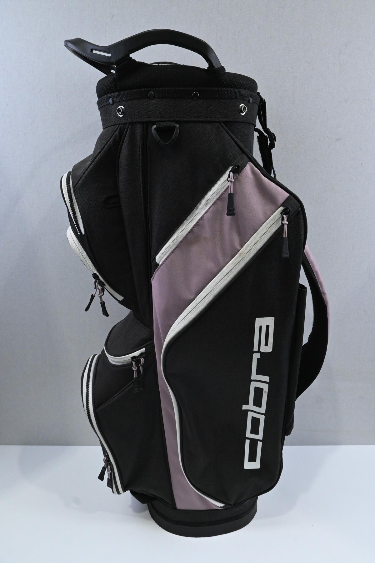 Cobra Cart Bag / 14-Way / Black, Pink