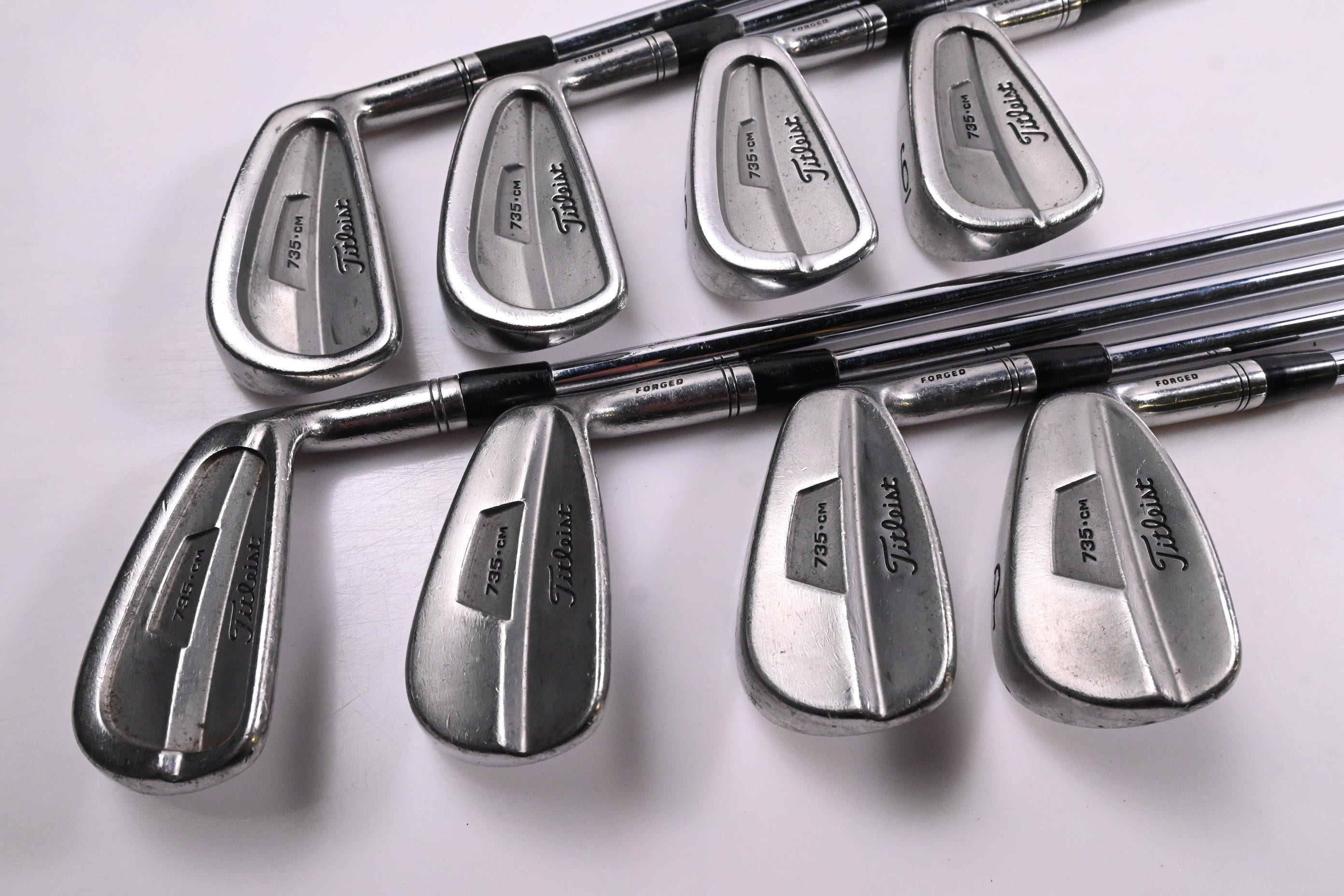 Titleist 735.CM Irons / 3-PW / Regular Flex Dynamic Gold R300 Shafts