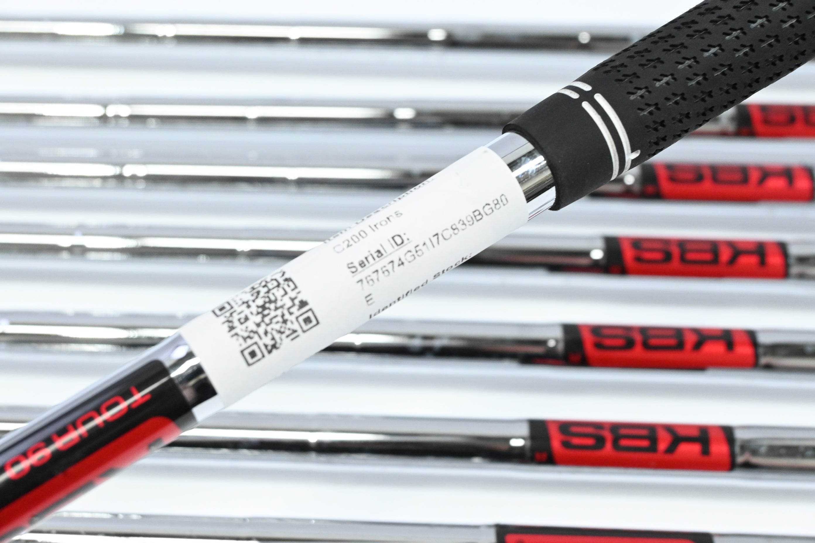 Left Hand Wilson C200 Irons / 4-PW+GW / Regular Flex KBS Tour 90 Shafts