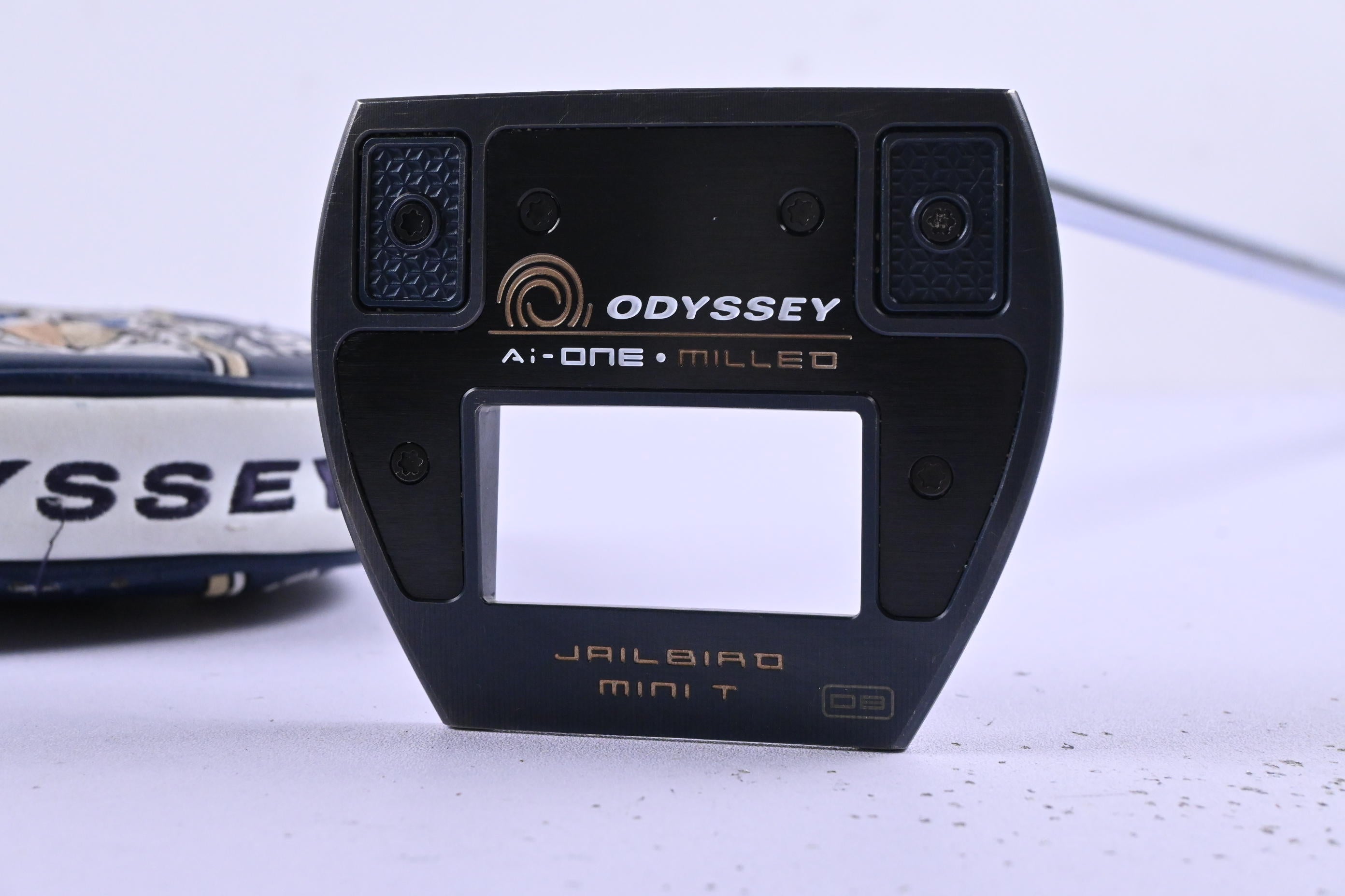 Odyssey Ai-One Milled Jailbird Mini T Double Bend Putter / 34 Inch