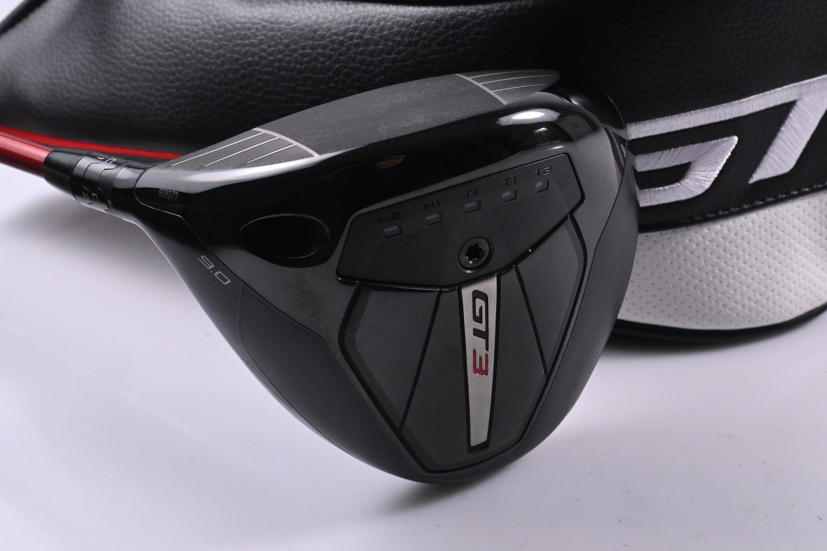Left Hand Titleist GT3 Driver / 9 Degree / Stiff Flex Project X Denali Red 50