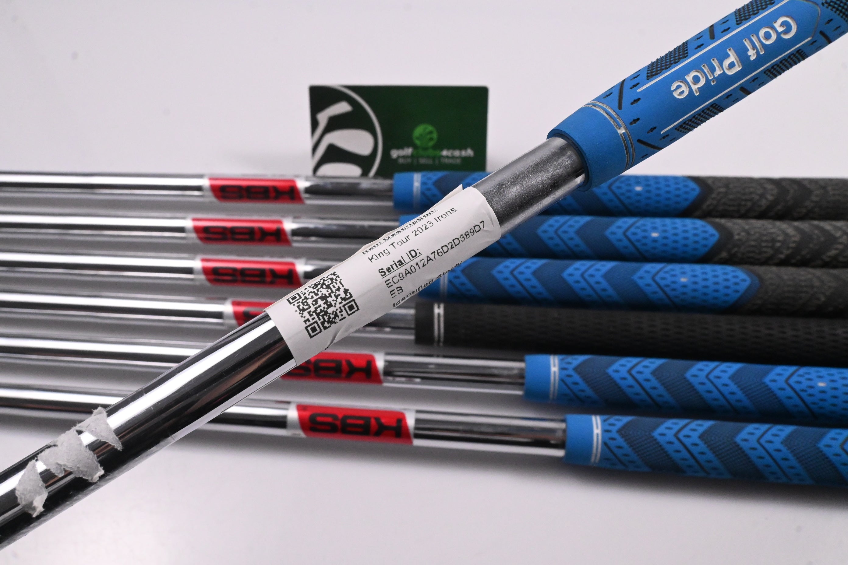 Cobra King Tour 2023 Irons / 4-PW / Regular Flex KBS $-Taper 110 Shafts