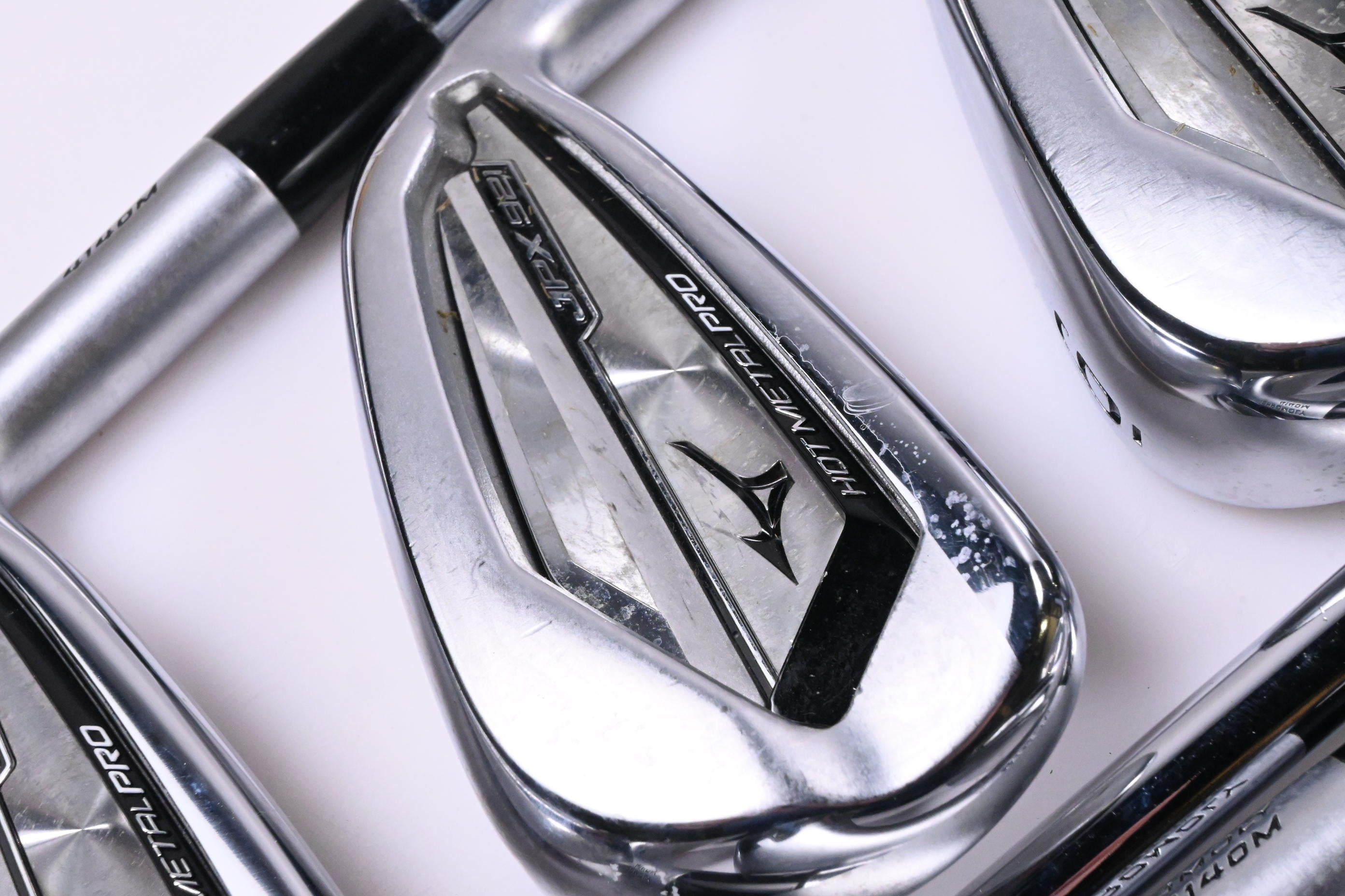 Mizuno JPX 921 Hot Metal Pro Irons / 4-PW+GW / Stiff Flex Project X Shafts