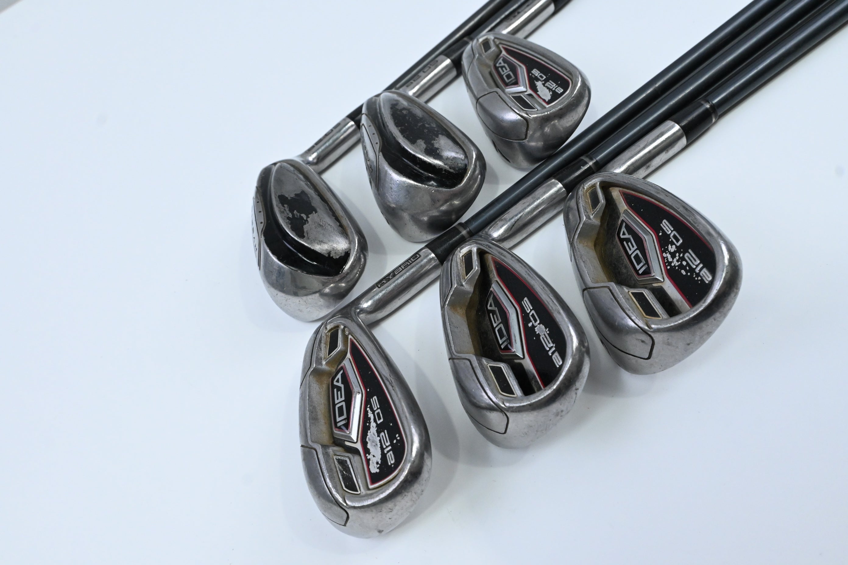 Adams Idea A12/A2 OS Hybrid Combo Irons / 5-6H+7-PW / Regular Flex Grafalloy