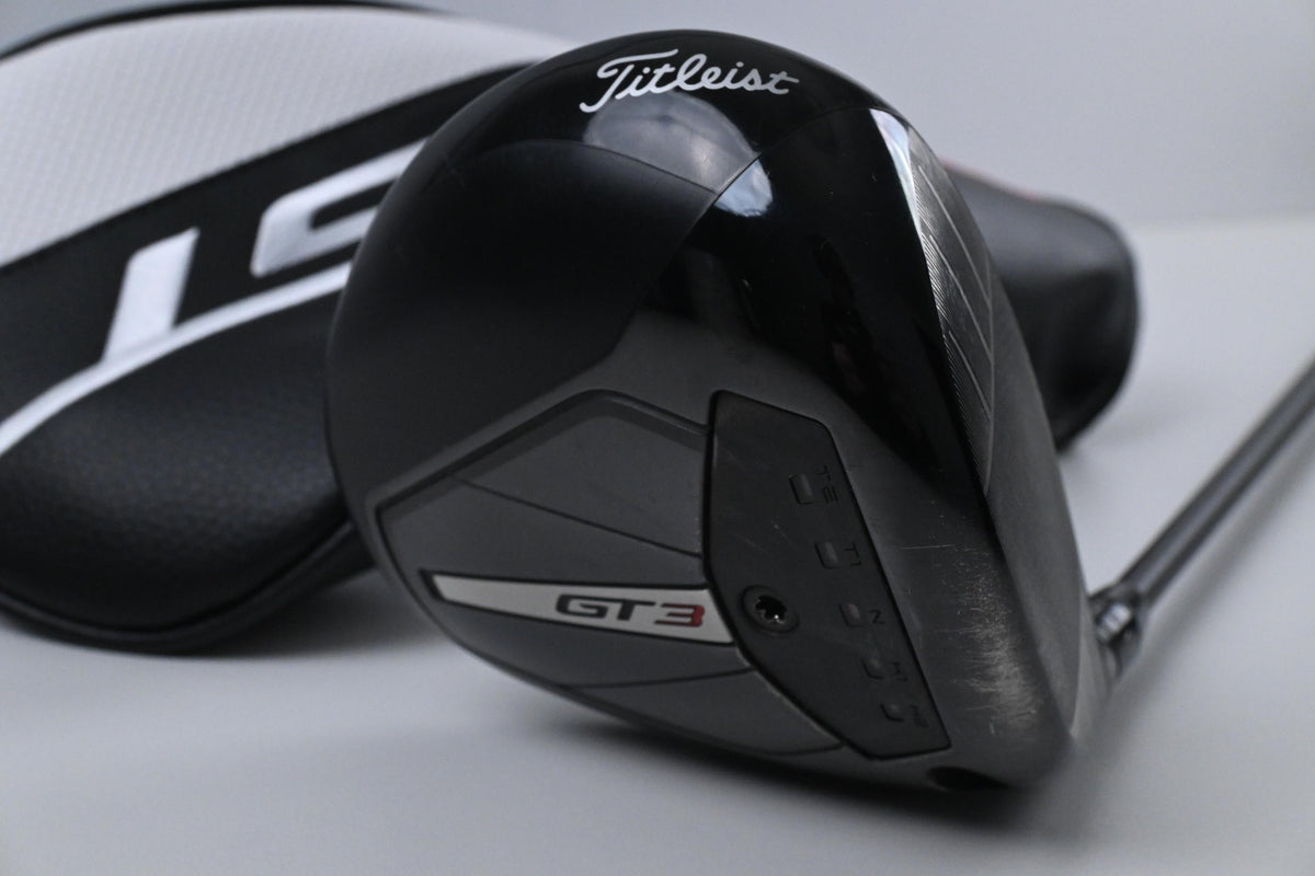Titleist GT3 Driver / 10 Degree / Stiff Flex HZRDUS Black Gen 5 60 Shaft