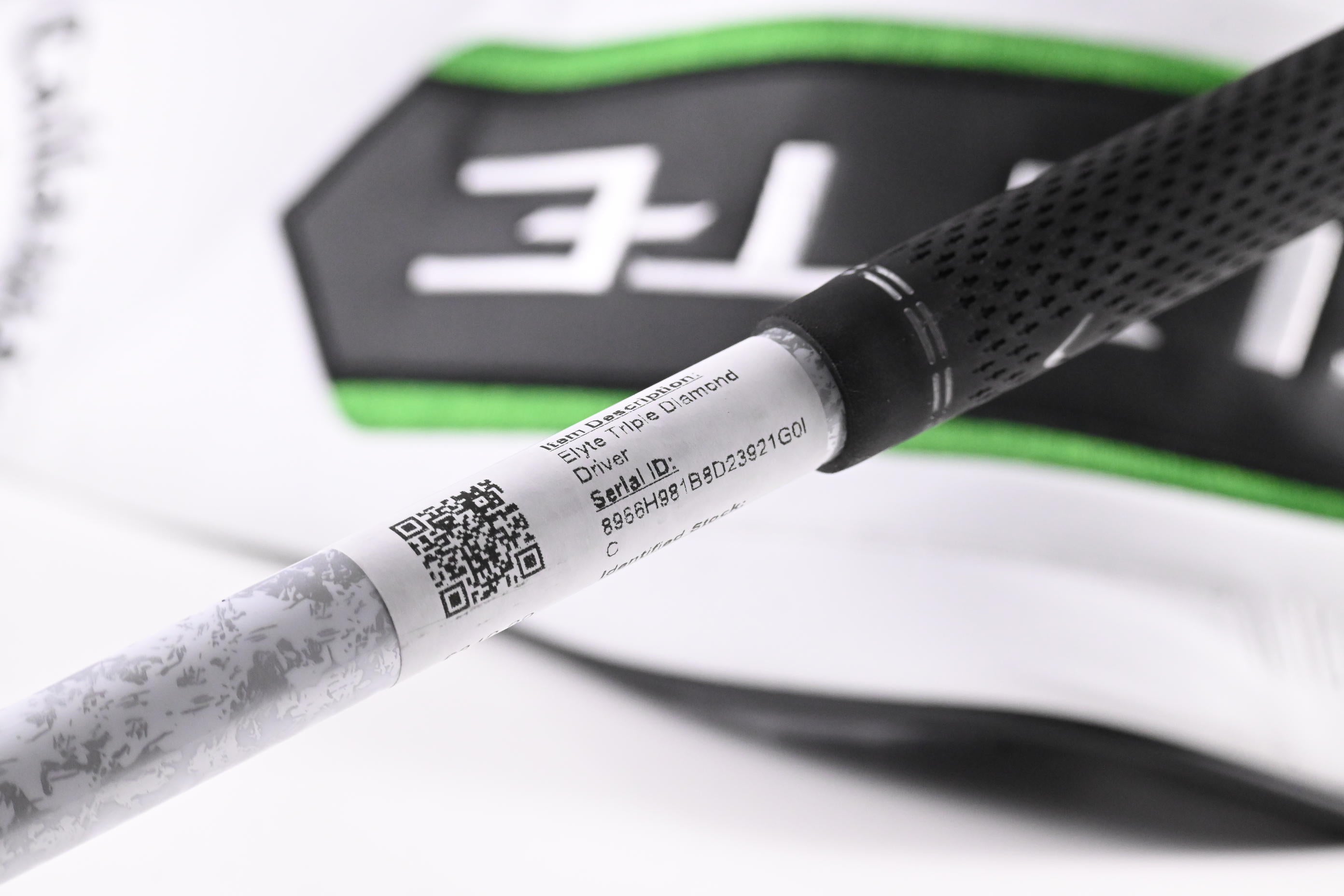Callaway Elyte Triple Diamond Driver / 10.5 Degree / Stiff Flex Denali Charcoal
