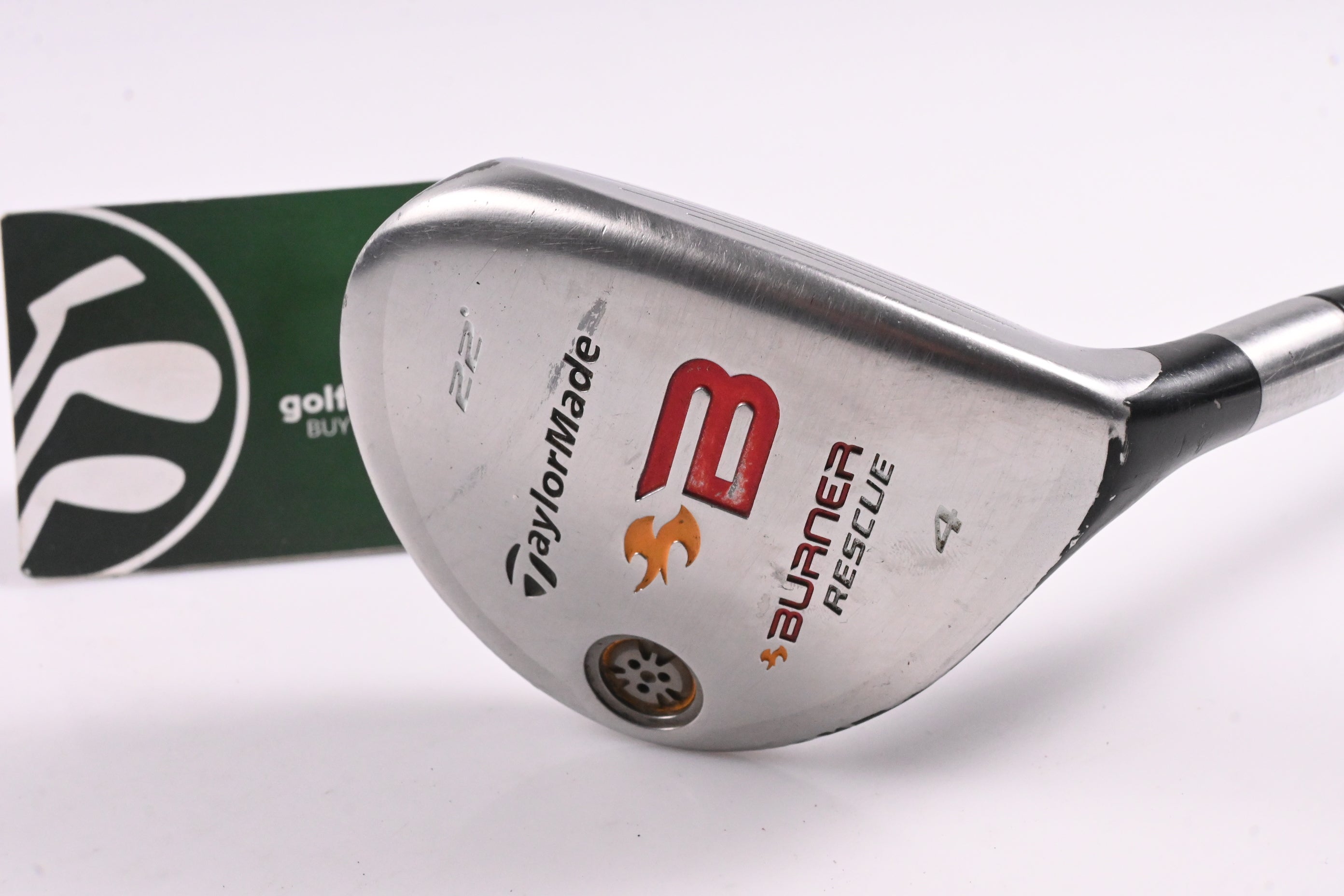 Taylormade Burner 2008 #4 Hybrid / 22 Degree / Regular Flex TaylorMade REAX 60