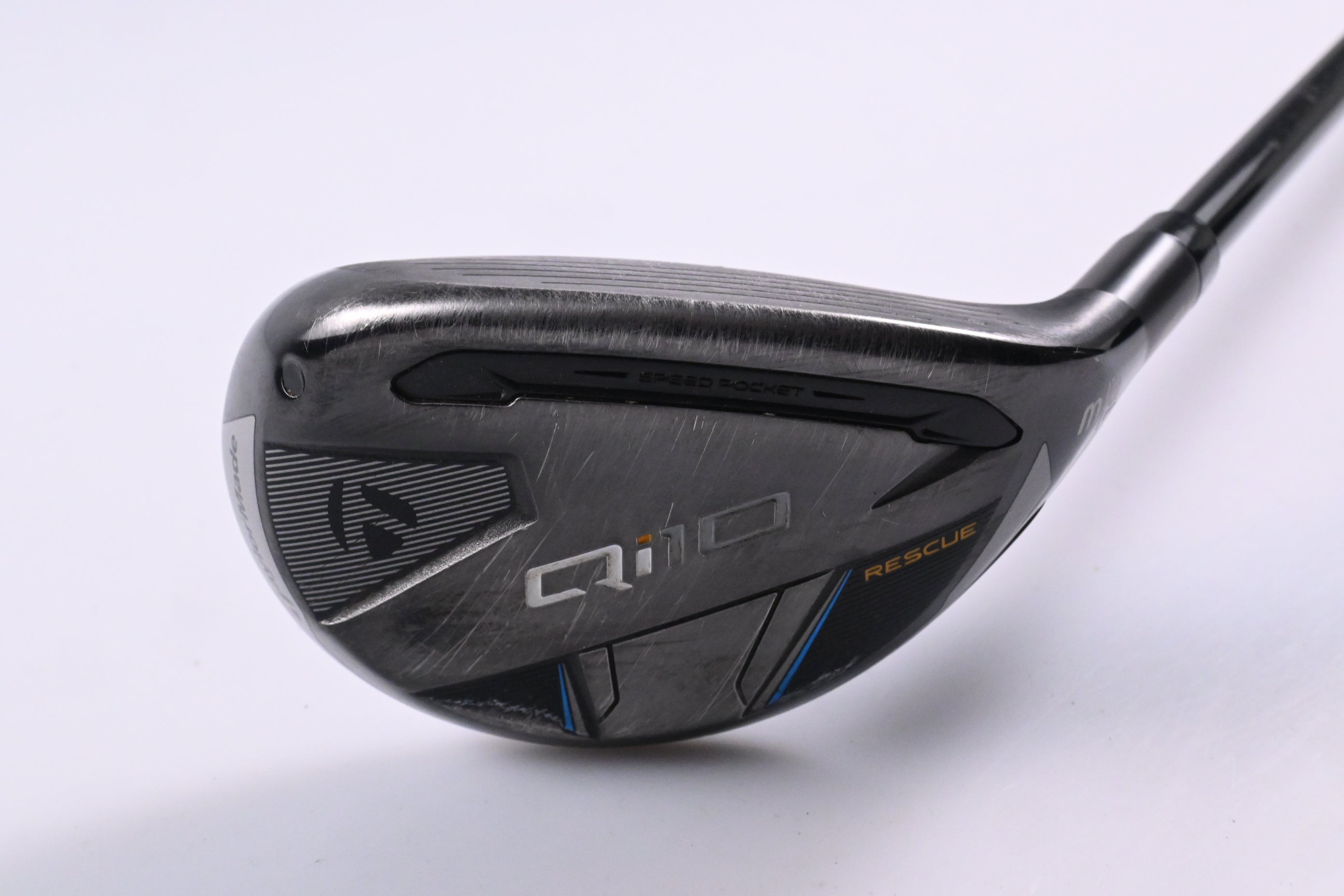 Taylormade Qi10 #3 Hybrid / 19 Degree / Stiff Flex Ventus TR Blue 7 Shaft