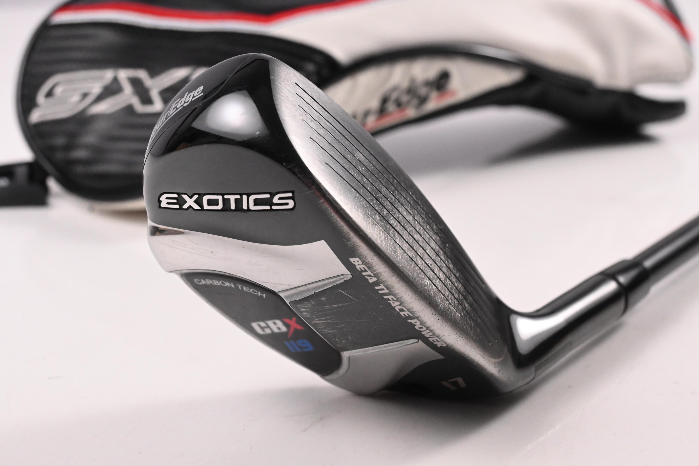 Tour Edge CBX 119 #2 Hybrid / 17 Degree / Stiff Flex KBS Prototype 75 Shaft