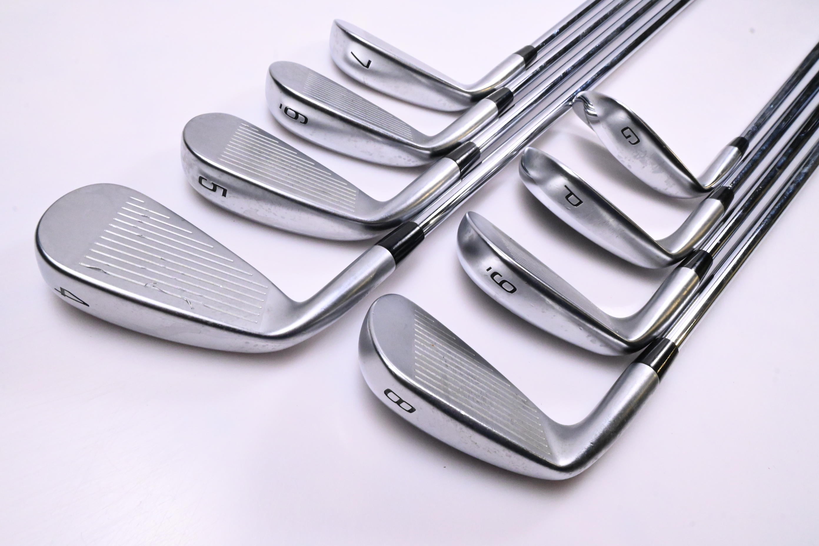 Mizuno JPX 921 Hot Metal Pro Irons / 4-PW+GW / Stiff Flex Project X Shafts