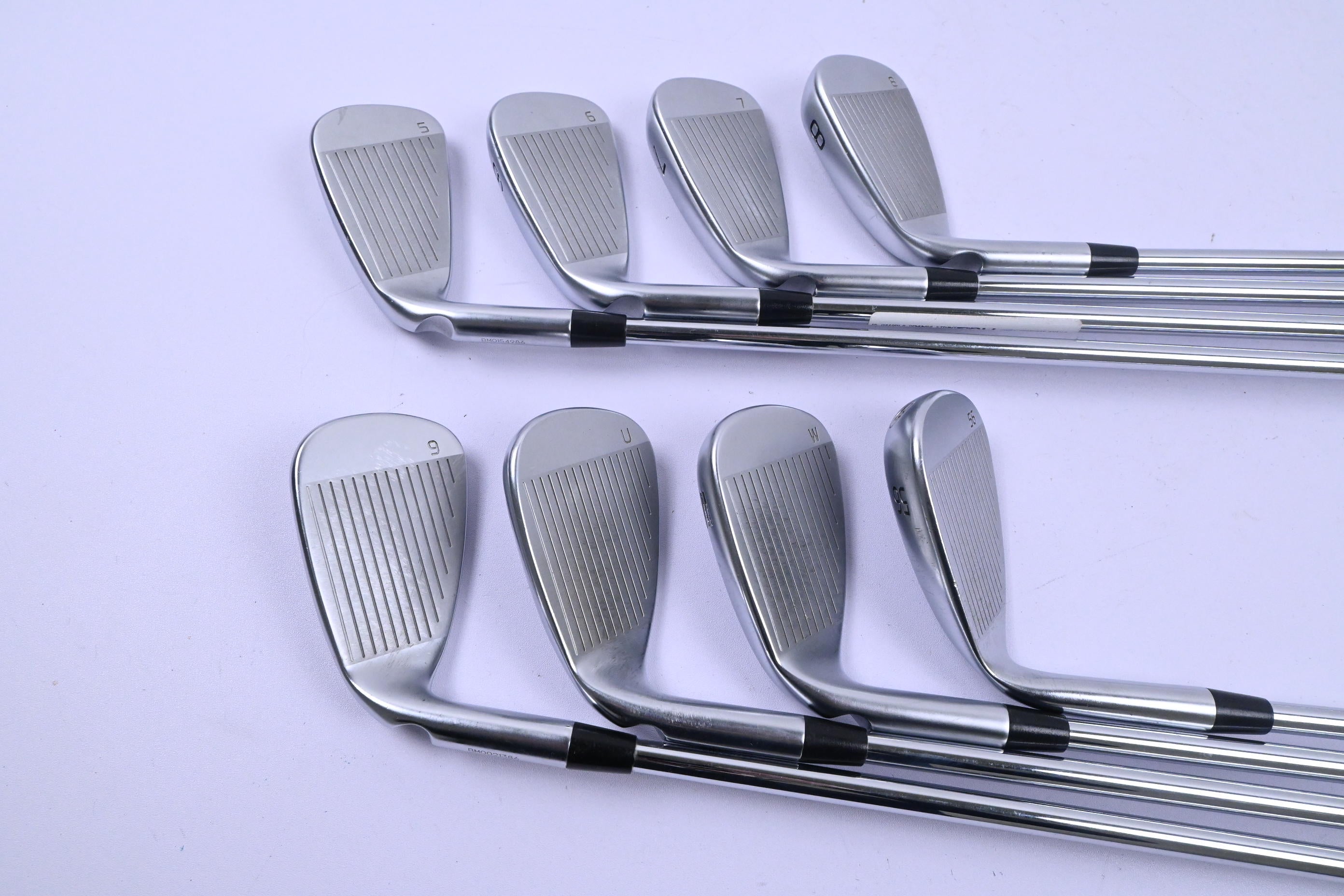 Ping G440 Irons / 5-PW+GW+SW / Blue Dot / Regular Flex Ping AWT 3.0 Shafts