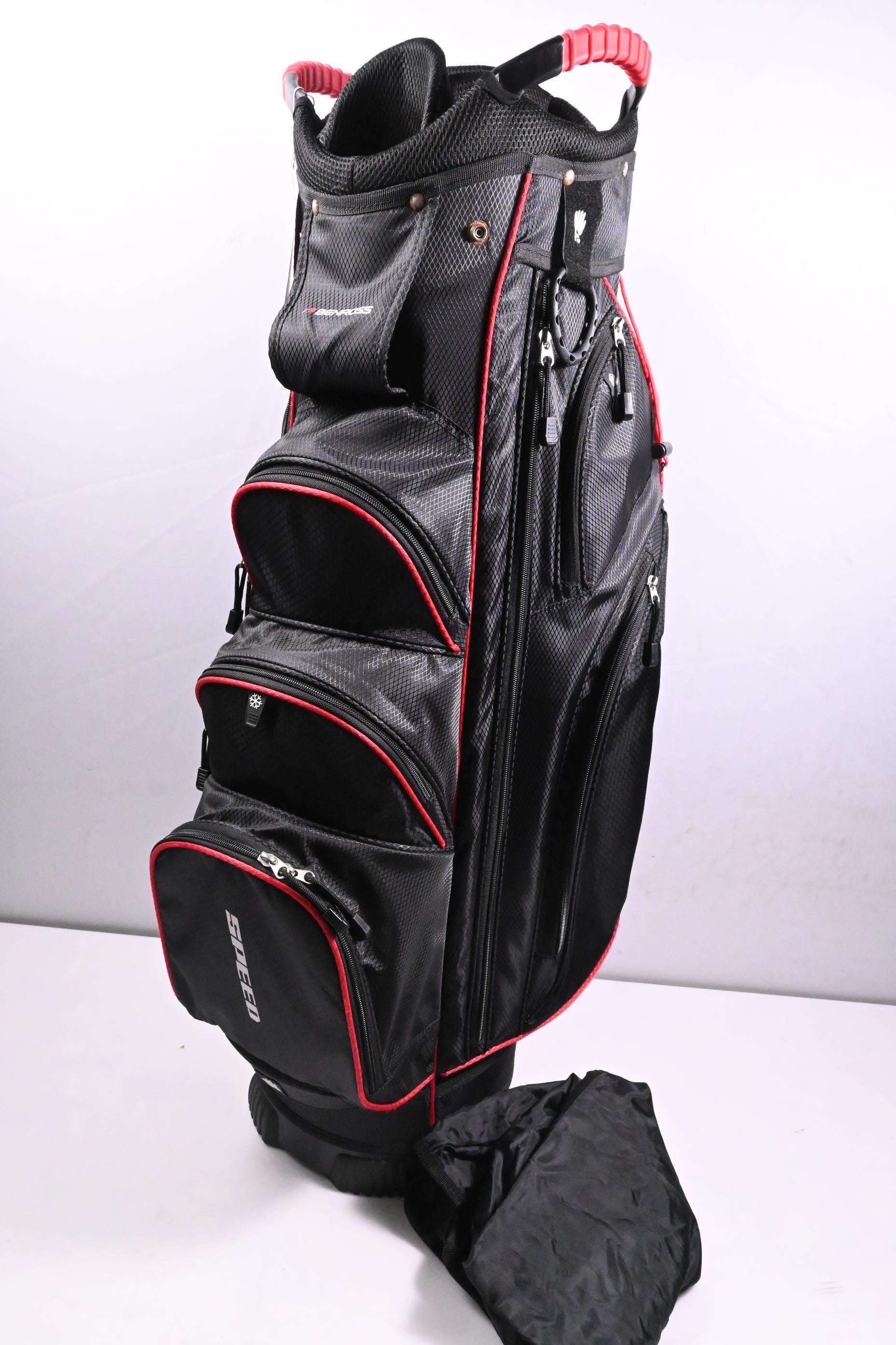 Benross Speed Golf Bag / 14-Way Divider / Black, Red