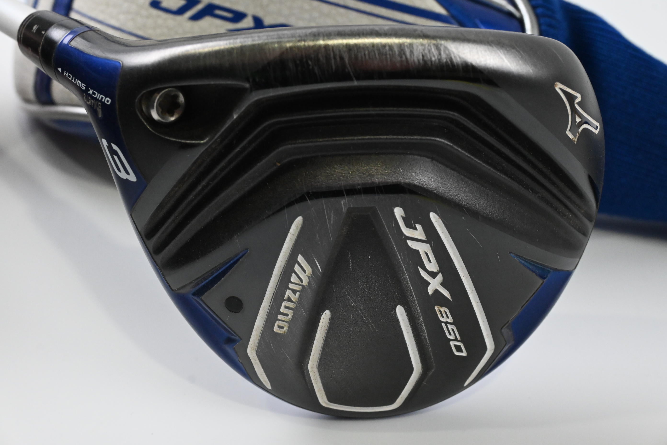 Left Hand Mizuno JPX 850 #3 Wood / 13-17 Degree / Regular Flex Fujikura Motore