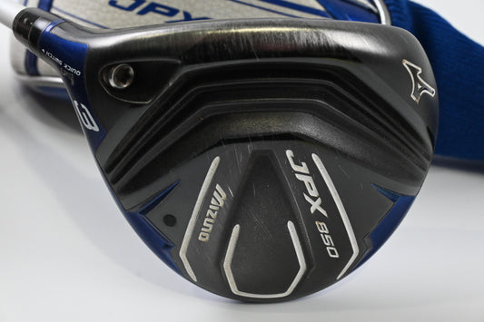 Left Hand Mizuno JPX 850 #3 Wood / 13-17 Degree / Regular Flex Fujikura Motore